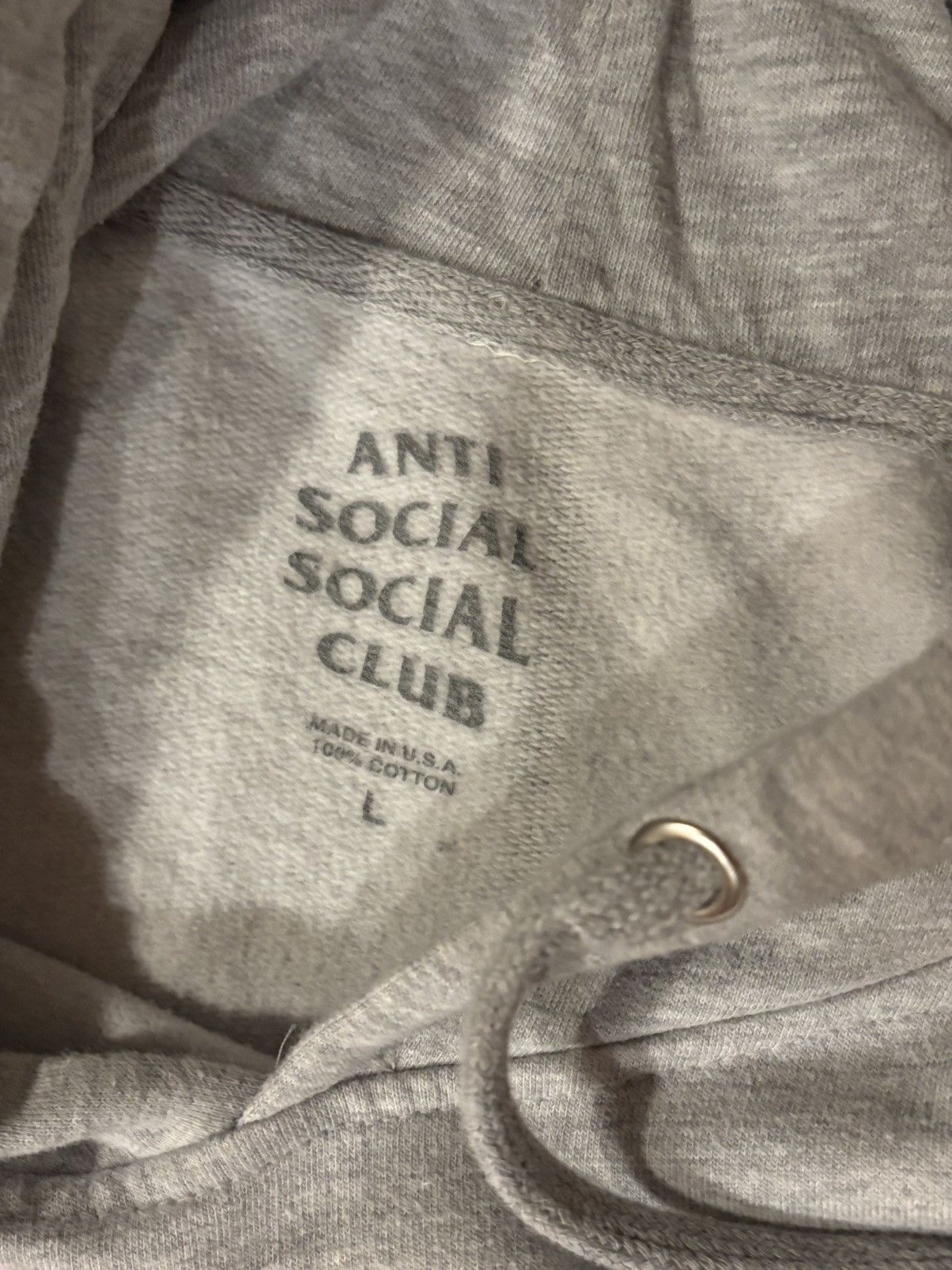 Anti Social Social Club “Doubt” Antisocial Social Club Hoodie Size L / US 10 / IT 46 - 8 Thumbnail