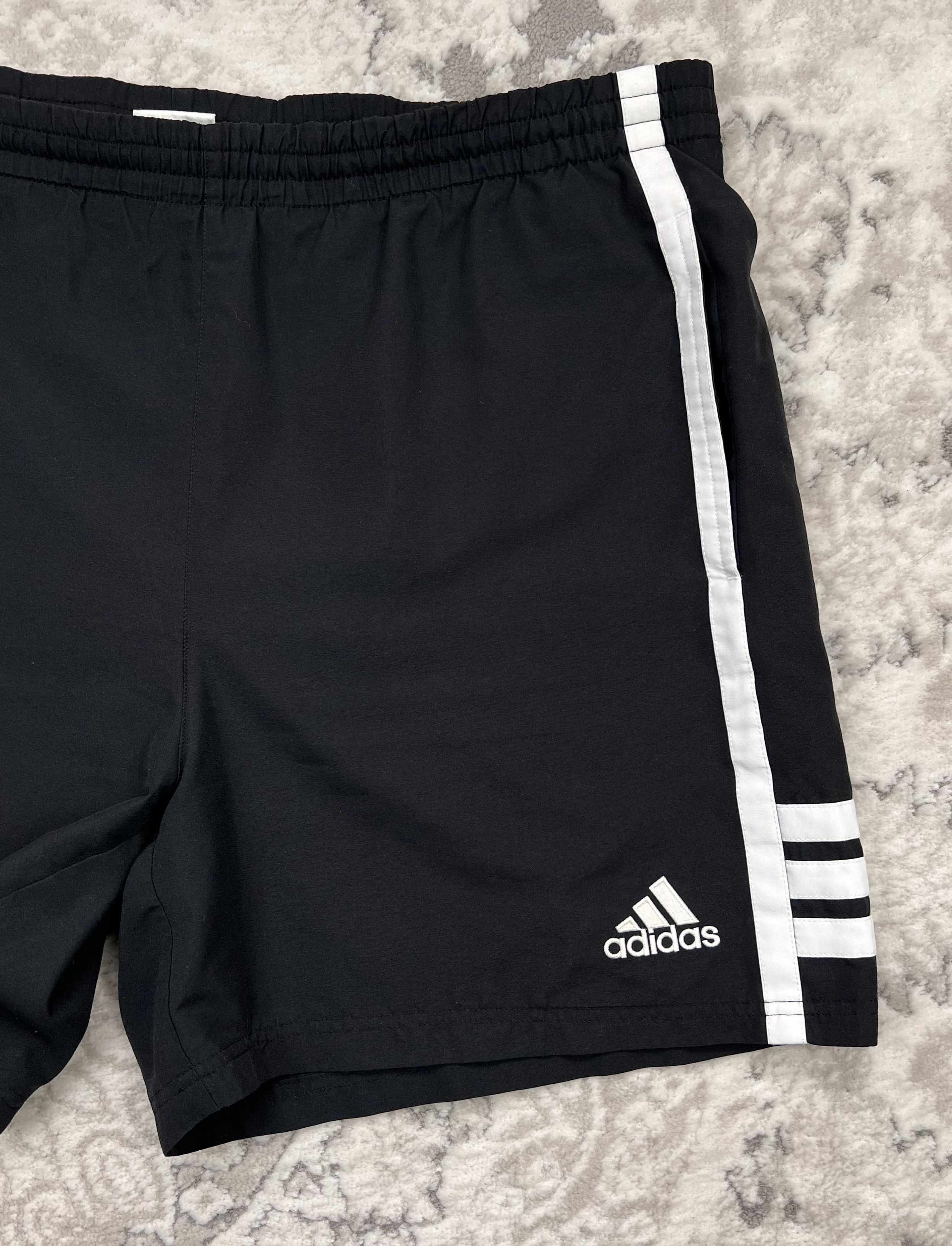 Adidas × Vintage Vintage Adidas 3-Stripes Swim Shorts Y2K XL Size US 36 / EU 52 - 3 Thumbnail
