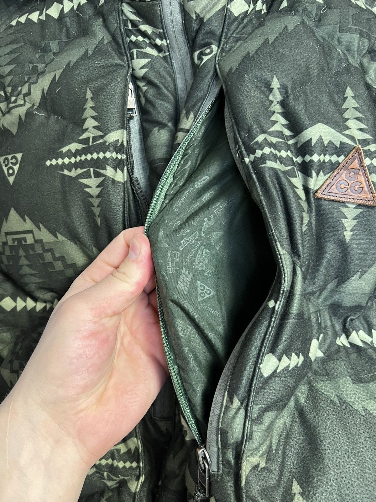 Vintage RARE Vintage Nike Acg down Jacket parkas Size US XL / EU 56 / 4 - 8 Thumbnail