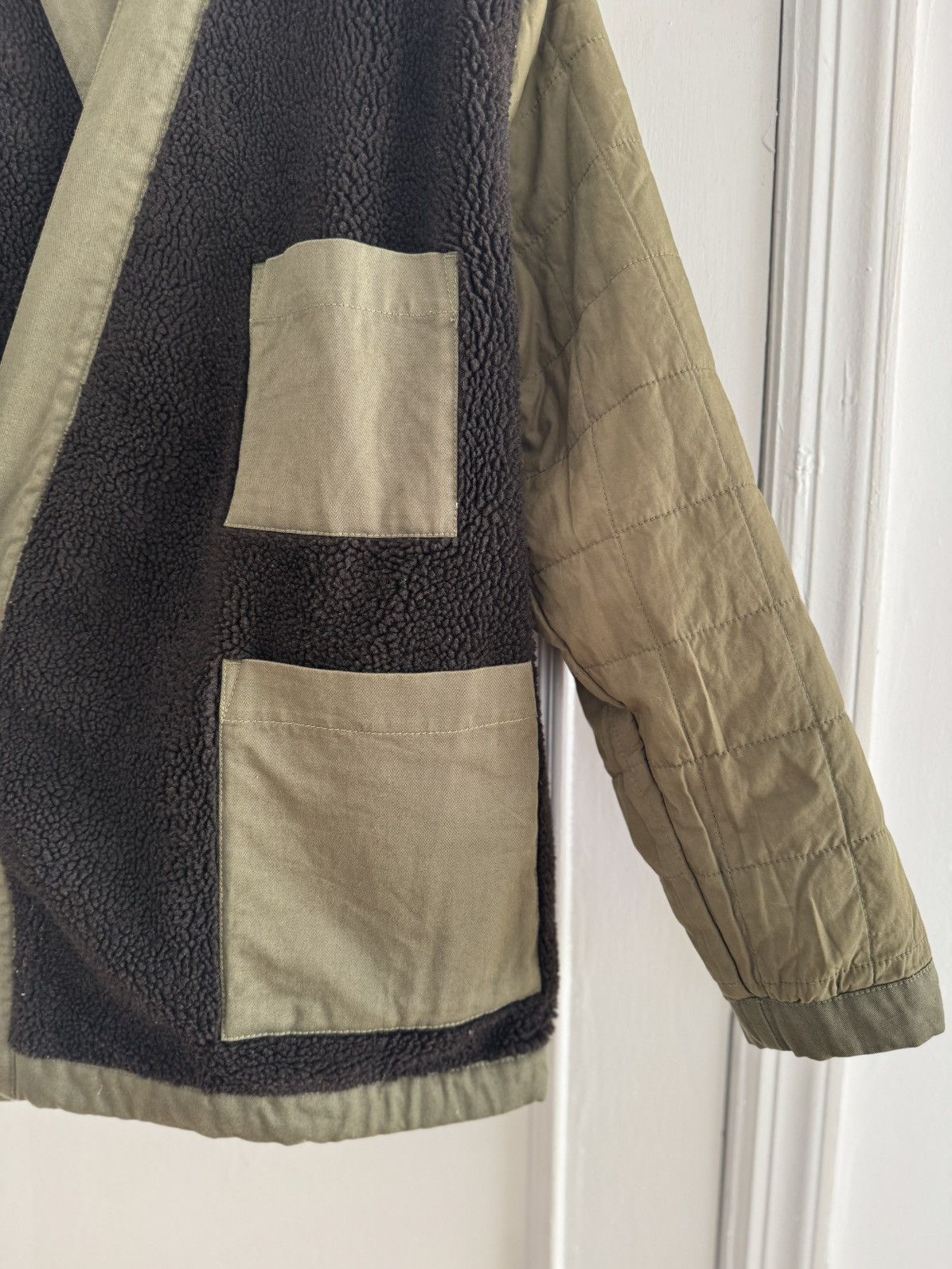 Universal Works NWT Universal Works Reversible Twill Sherpa Kyoto Jacket Size US S / EU 44-46 / 1 - 13 Thumbnail