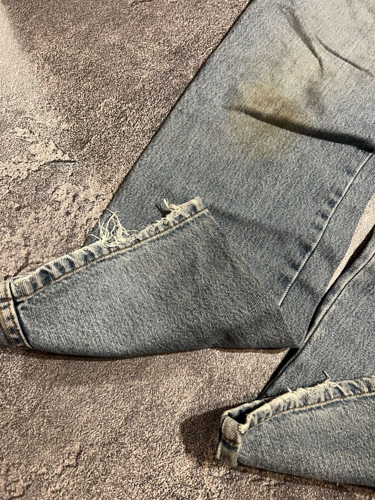 Japanese Brand Distressed Jeans Number Nine Style / Vintage Streetwear 90s Size US 30 / EU 46 - 6 Thumbnail