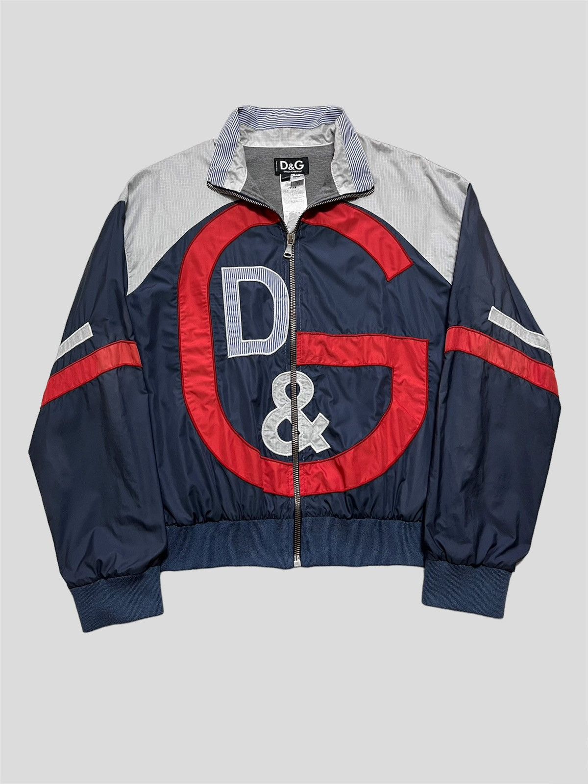 Dolce & Gabbana Dolce Gabbana Vintage Nylon Jacket Size US XL / EU 56 / 4 - 2 Thumbnail