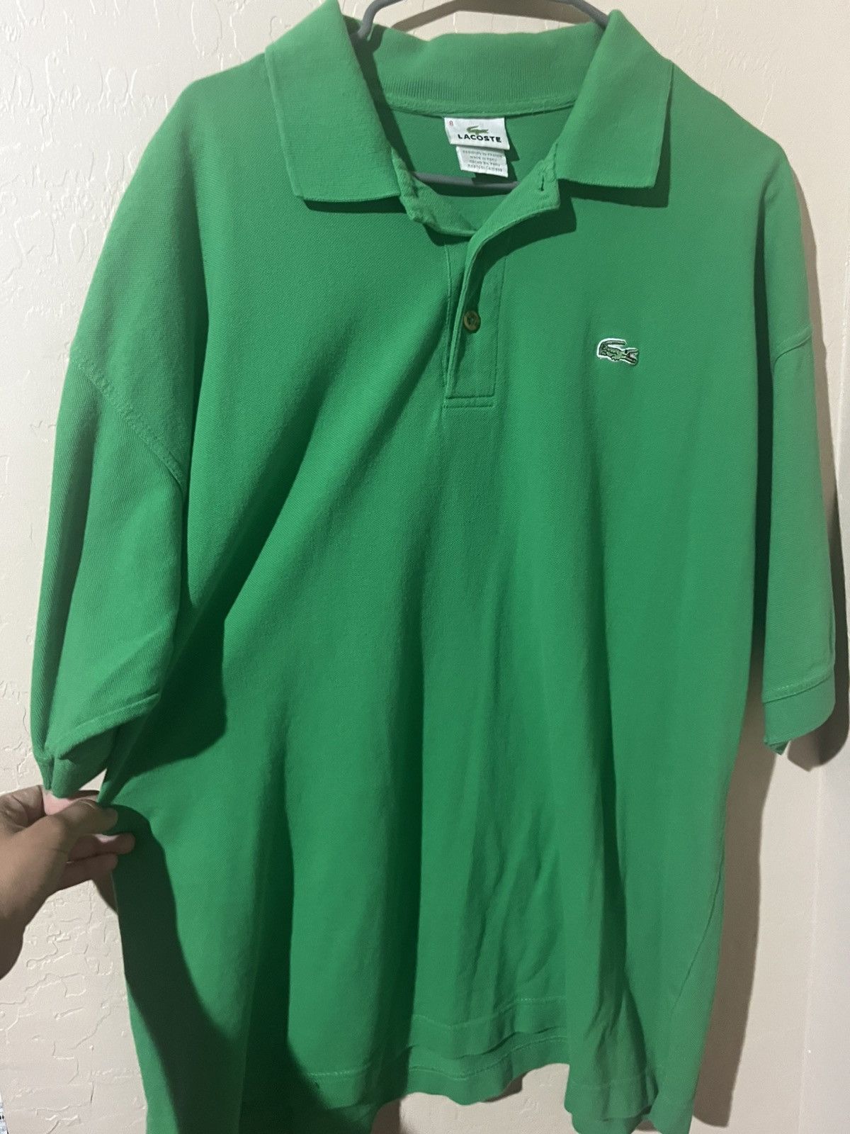 Lacoste Green Lacoste Polo Size US XXL / EU 58 / 5 - 1 Thumbnail