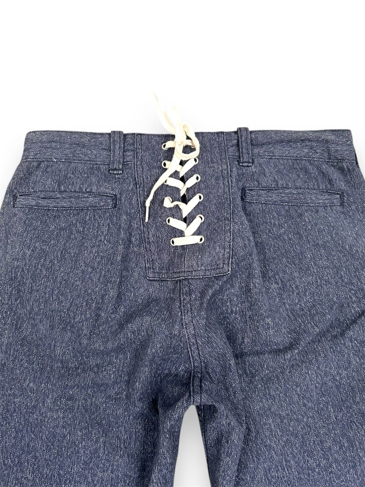 Japanese Brand × Men's Wearhouse Warehouse Co Sailor Pants Denim Union Made Size US 30 / EU 46 - 6 Thumbnail