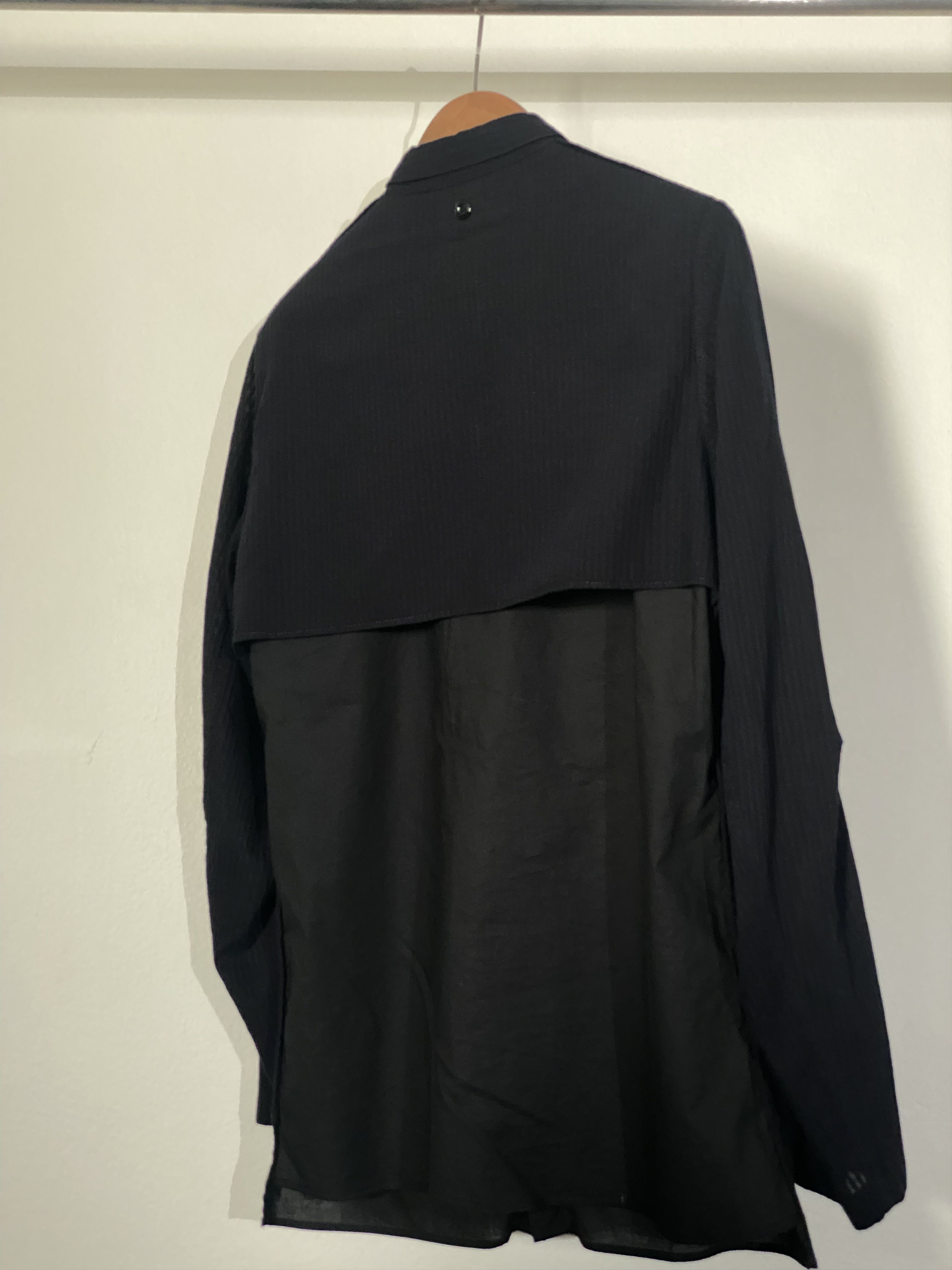 Navy/Black Layered Shirt, view 3
