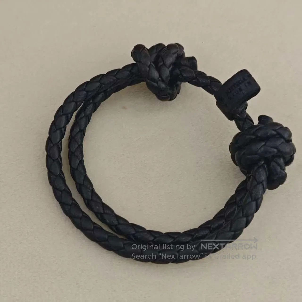 Bottega Veneta Bottega Veneta Woven Lambskin Unisex Bracelet. Size ONE SIZE - 2 Thumbnail