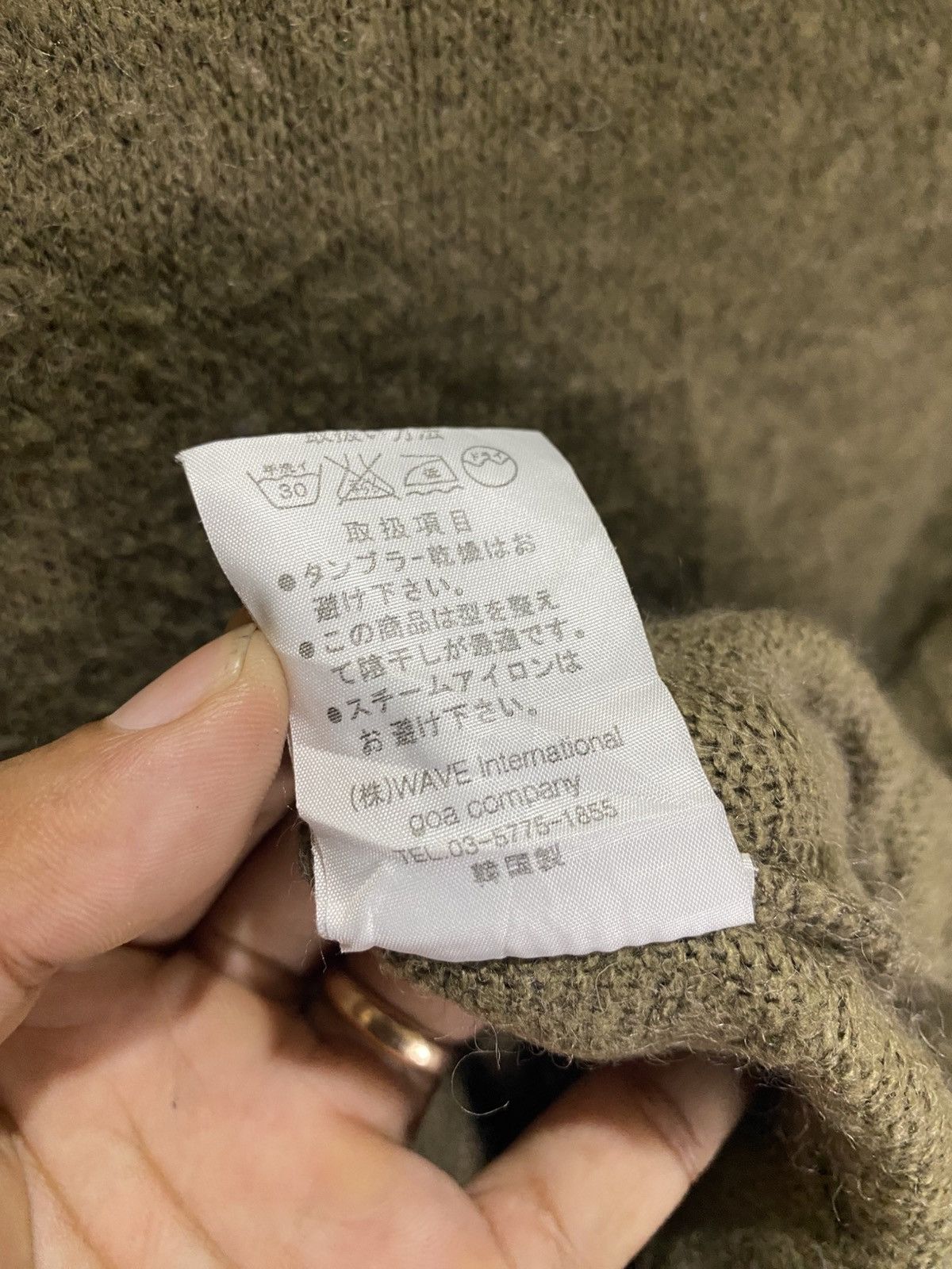 Japanese Brand GOA Japanese Style Knitwear Size ONE SIZE - 9 Thumbnail