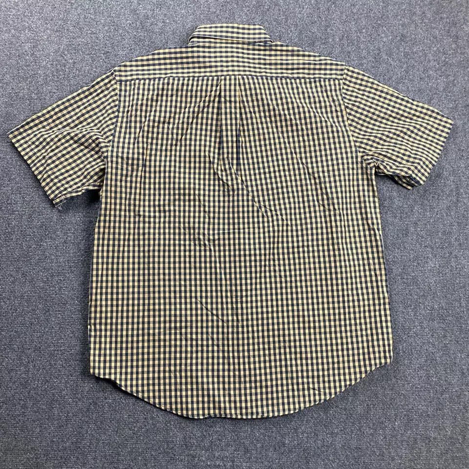 Roundtree & Yorke Roundtree & Yorke Shirt Mens Large Gingham Button Down Size US L / EU 52-54 / 3 - 7 Thumbnail