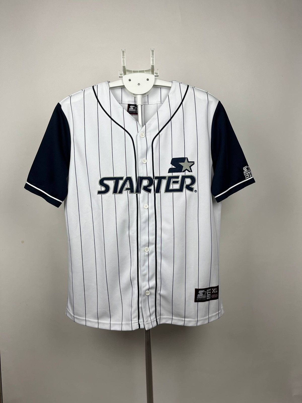Starter Starter Black Label Baseball Jersey Retro Logo USA Size US XL / EU 56 / 4 - 1 Thumbnail