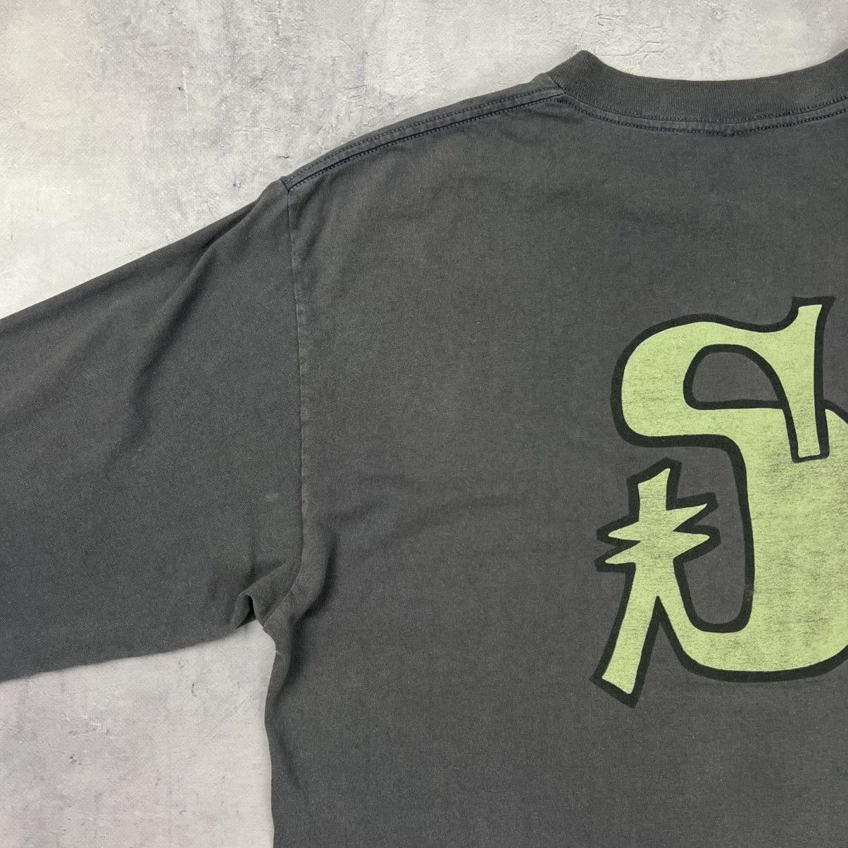 Stussy Rare! Stussy 80s Longsleeve Sweatshirt Vintage Old School Size US XL / EU 56 / 4 - 4 Thumbnail