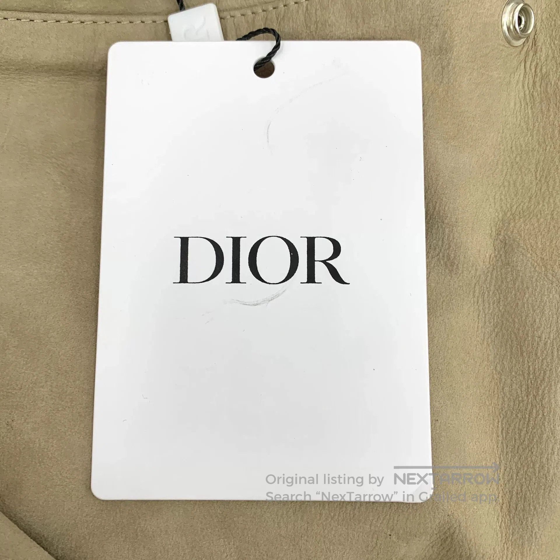 Dior brown leather multi-pocket hooded jacket. Size US L / EU 52-54 / 3 - 8 Thumbnail