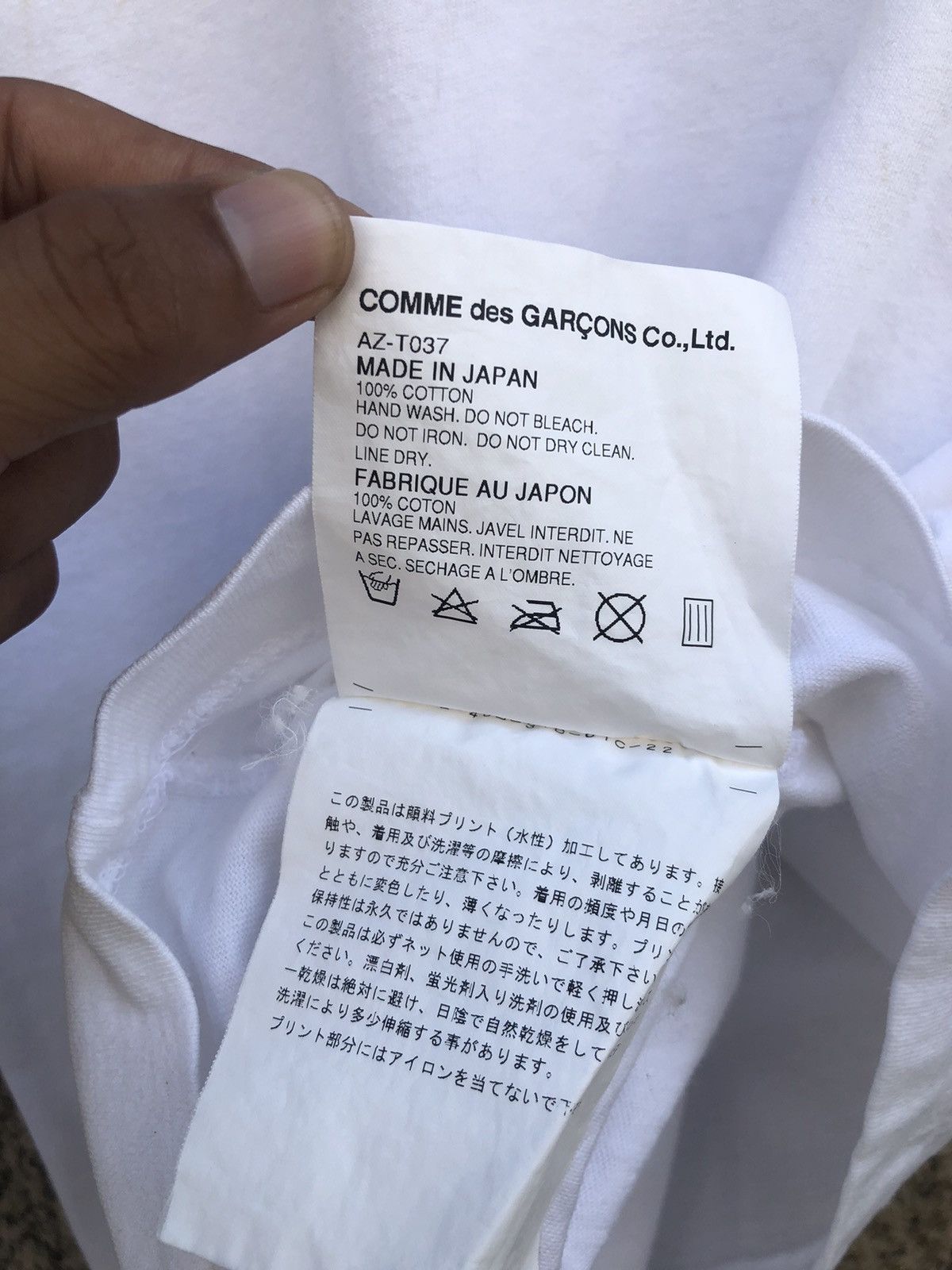 Comme des Garcons PLAY AD2005 CDG Comme des Garcons Play Tshirt Size US XS / EU 42 / 0 - 5 Thumbnail