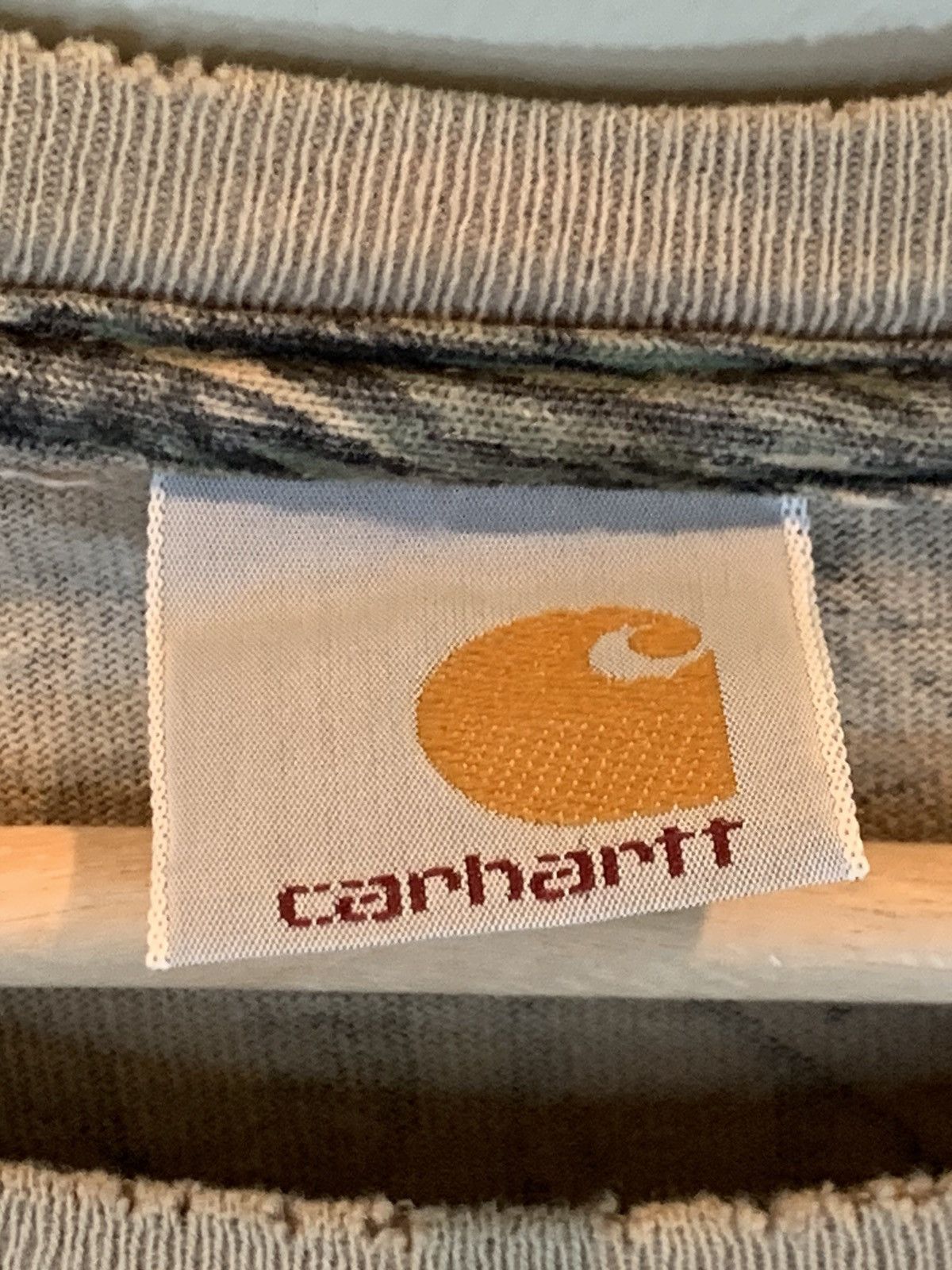 Carhartt *RARE* Vintage 80s Carhartt x Mossy Oak Camo LS Pocket Shirt Size US XL / EU 56 / 4 - 11 Thumbnail