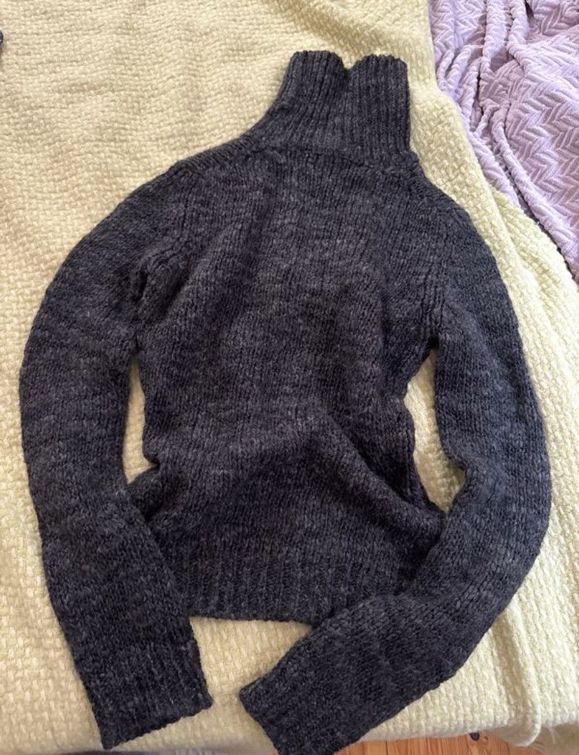 Dolce & Gabbana Dolce&Gabbana Turtle Neck Wool Acrylic Alpaca Knit Sweater Size M / US 6-8 / IT 42-44 - 9 Thumbnail