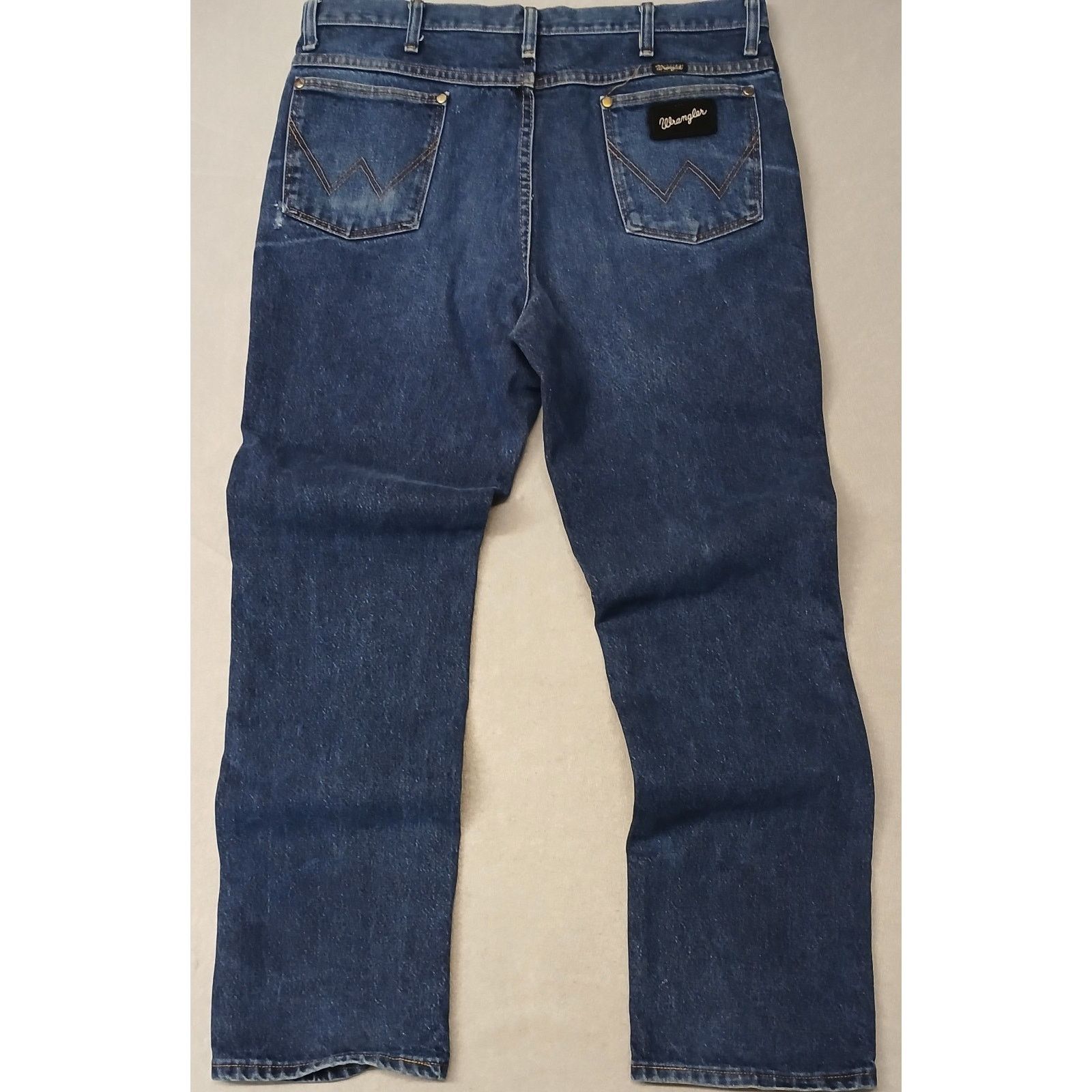 Wrangler Wrangler Jeans Mens (36x32) Blue Denim Sliver 933SEDD Jeans Size US 36 / EU 52 - 7 Thumbnail
