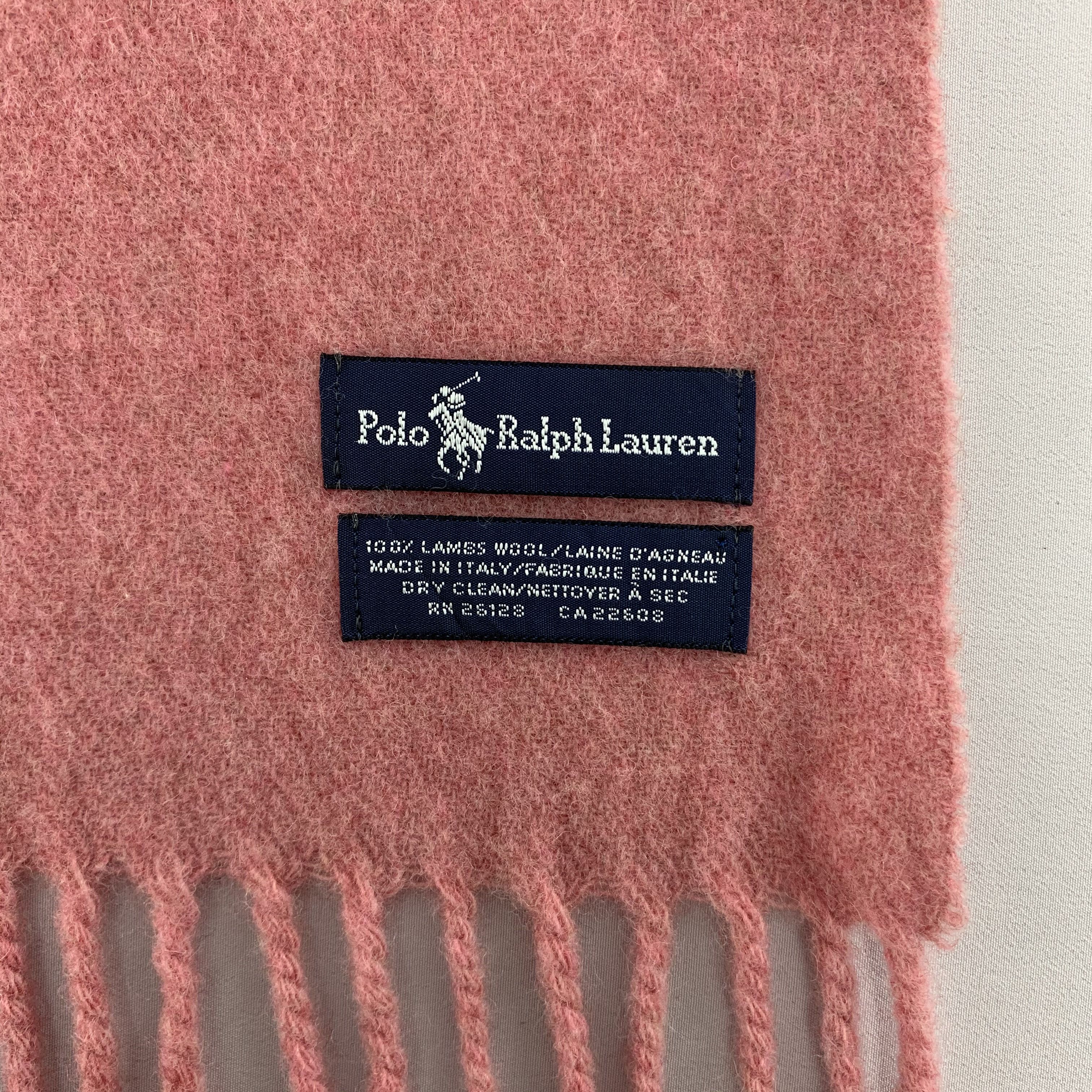 Polo Ralph Lauren Polo Ralph Lauren Scarf Wool Muffler Neck Wrap BL4366 Size ONE SIZE - 4 Thumbnail