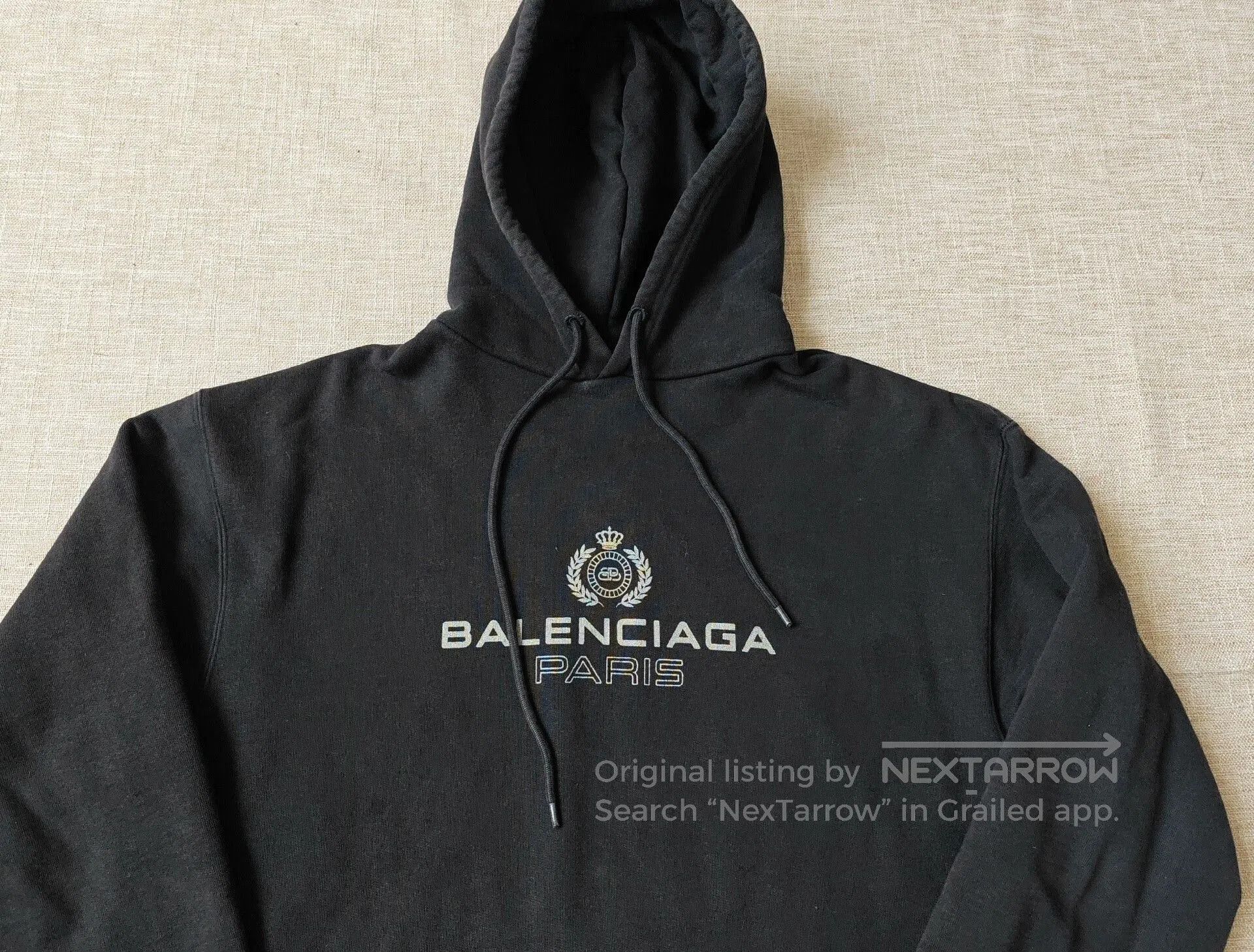 Balenciaga Balenciaga Crown Wheat Logo Hoodie. Size US S / EU 44-46 / 1 - 2 Thumbnail