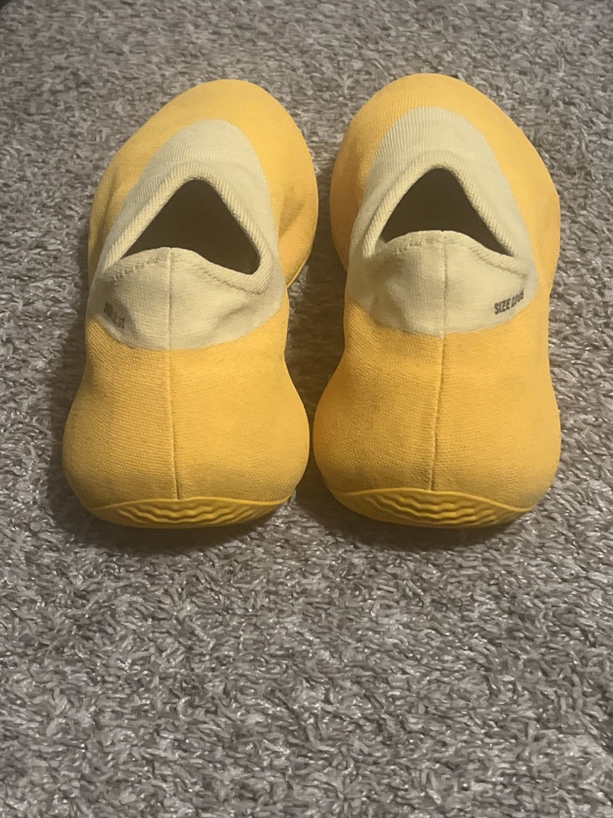 Adidas Yeezy Knit Runner “sulfur” Size US 12 / EU 45 - 4 Thumbnail