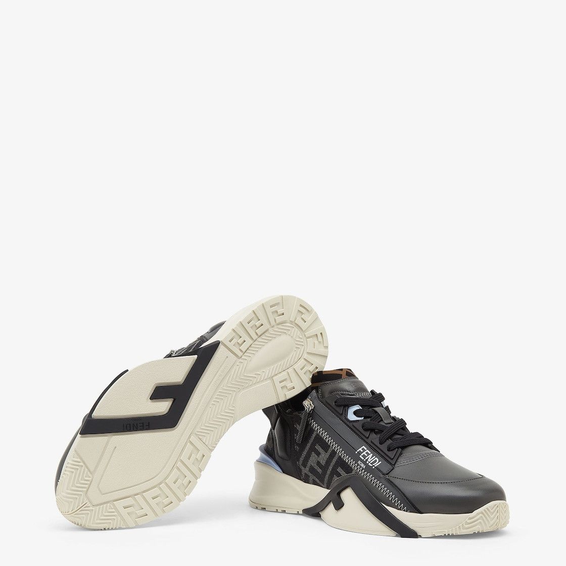 Fendi o1w1db10525 Flow Sneakers in Multicolor Size US 8 / EU 41 - 5 Thumbnail