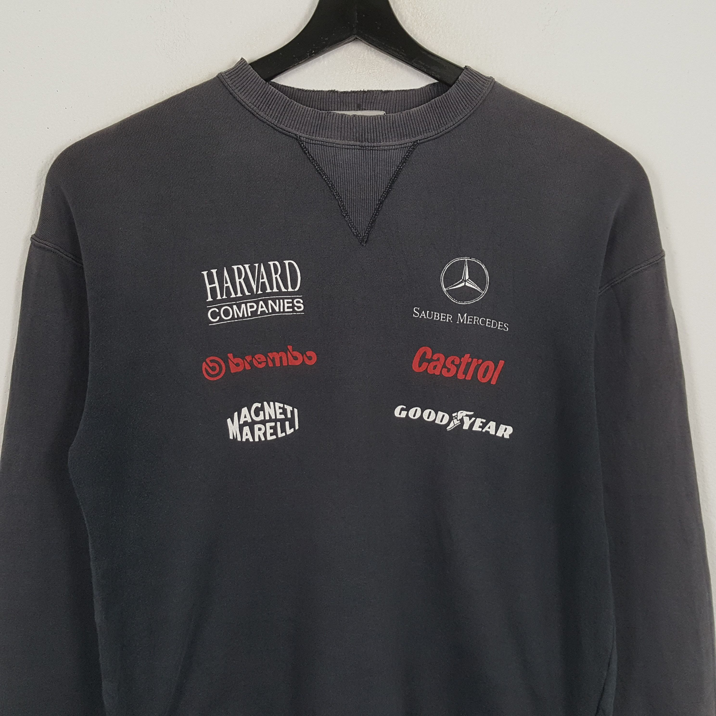 Mercedes-Benz × Vintage MERCEDES MAGNETI MARELLI Promo Style Sweatshirt Size US M / EU 48-50 / 2 - 2 Thumbnail