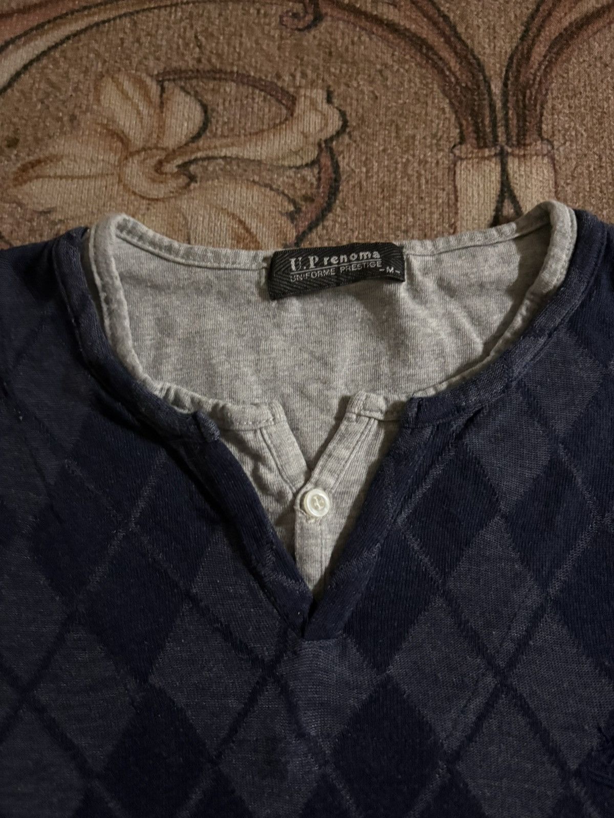 Japanese Brand U.P renoma Double Layer T-Shirt Size US M / EU 48-50 / 2 - 3 Thumbnail