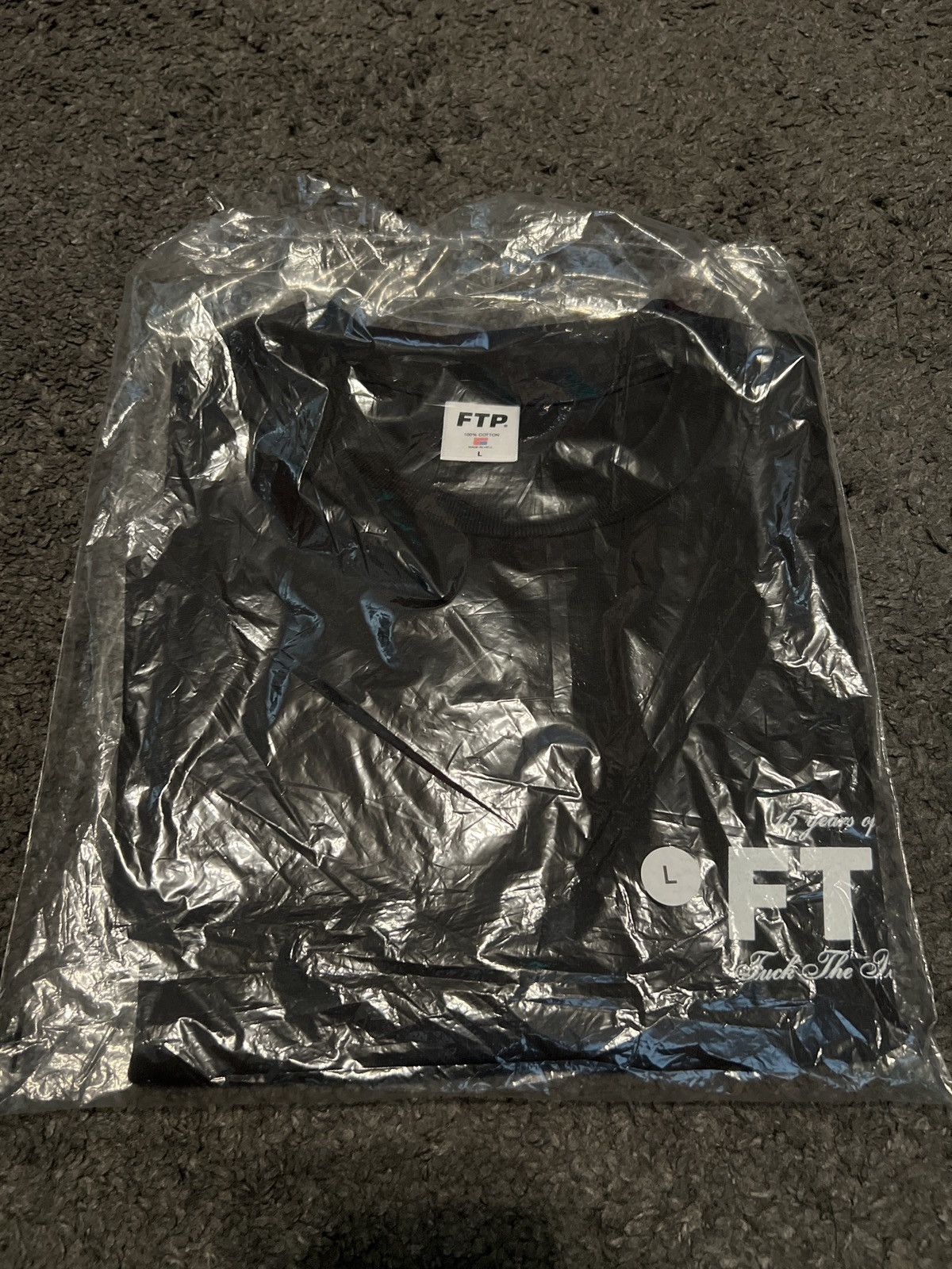 Fuck The Population FTP 15 Year Anniversary Tee (Black) Size US L / EU 52-54 / 3 - 4 Thumbnail