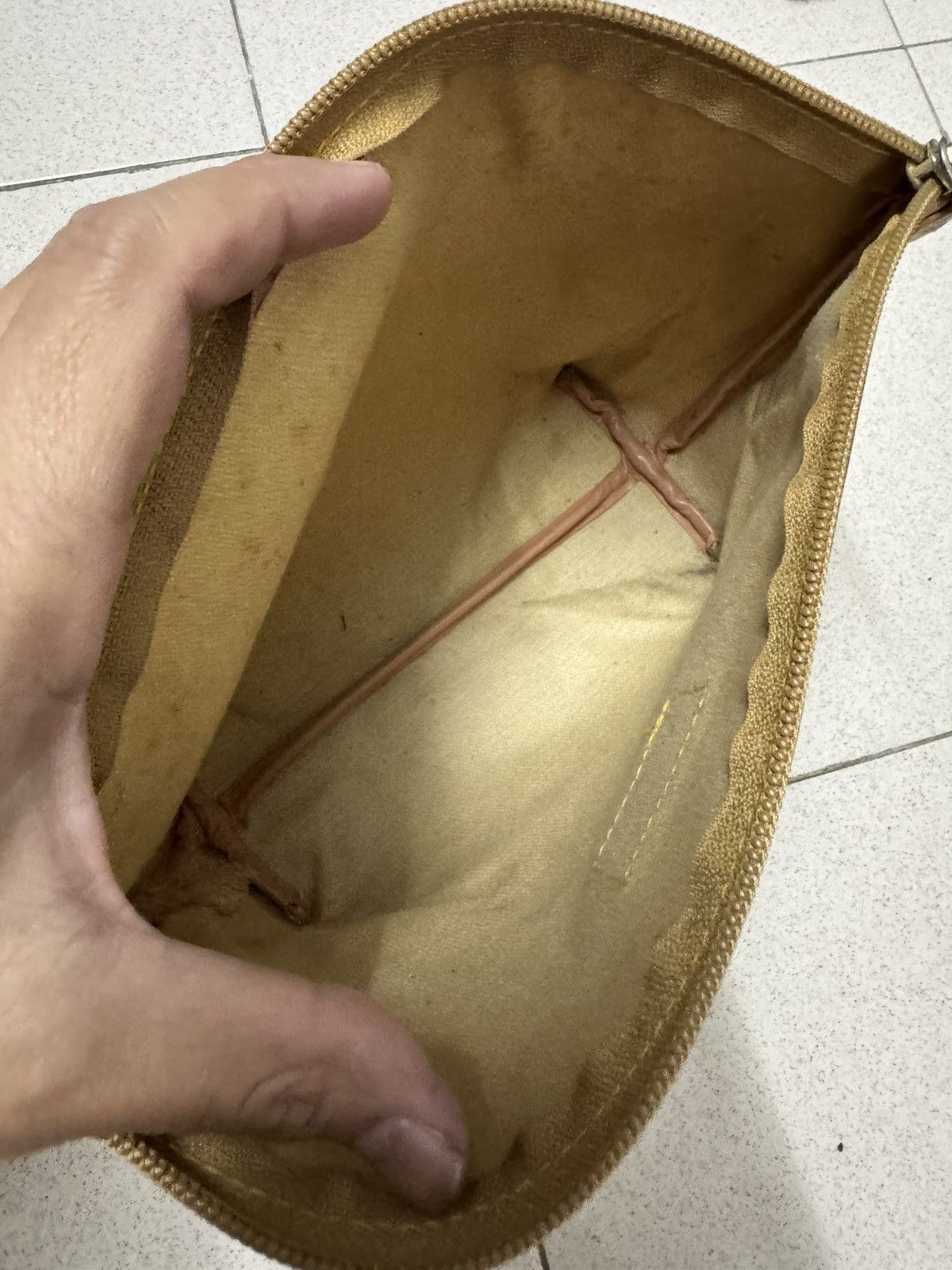Alviero Martini VTG ALVIERO MARTINI LEATHER CLUTCH BAG Size ONE SIZE - 7 Thumbnail