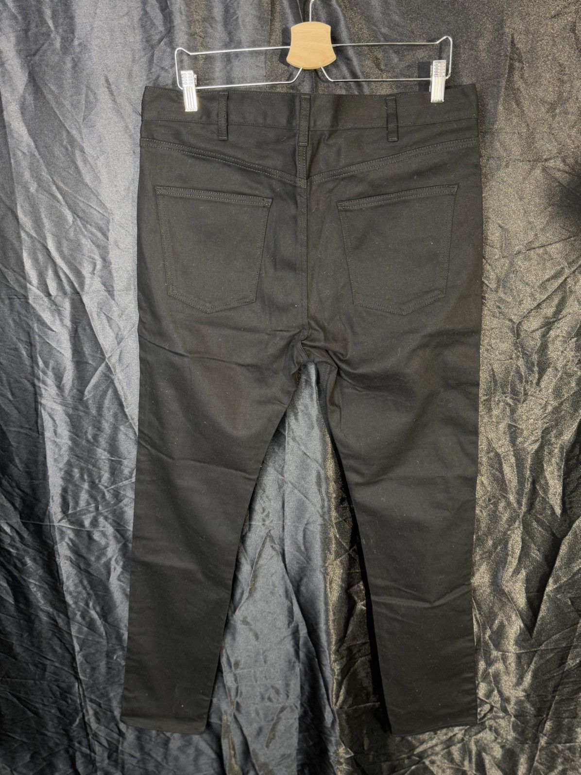 Celine Celine Skinny Low Rise stretch black denim pants Size US 34 / EU 50 - 5 Thumbnail