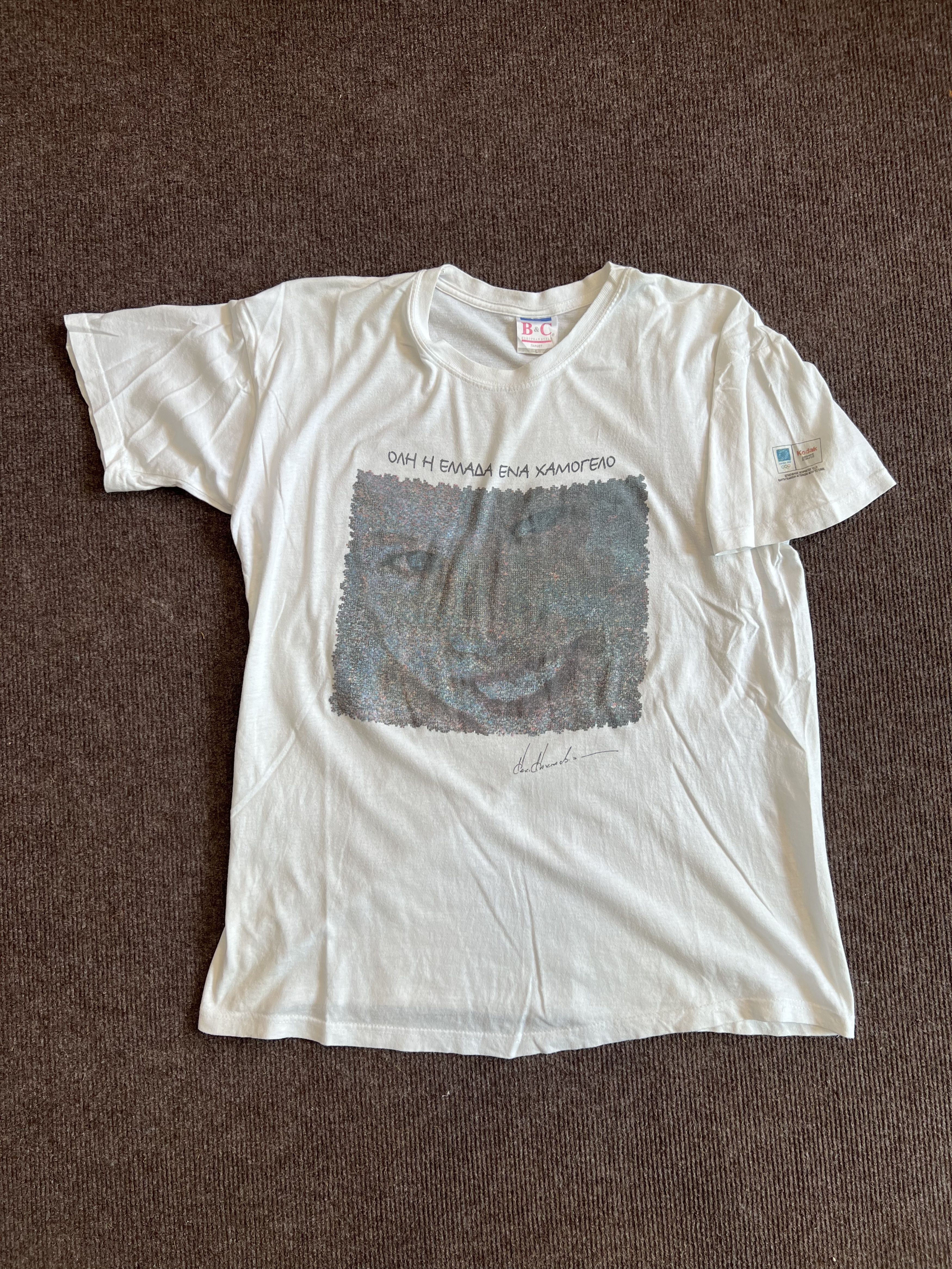 Vintage Vintage 2004 Athens Olympics "All Greece One Smile" Tee L Size US XL / EU 56 / 4 - 1 Thumbnail