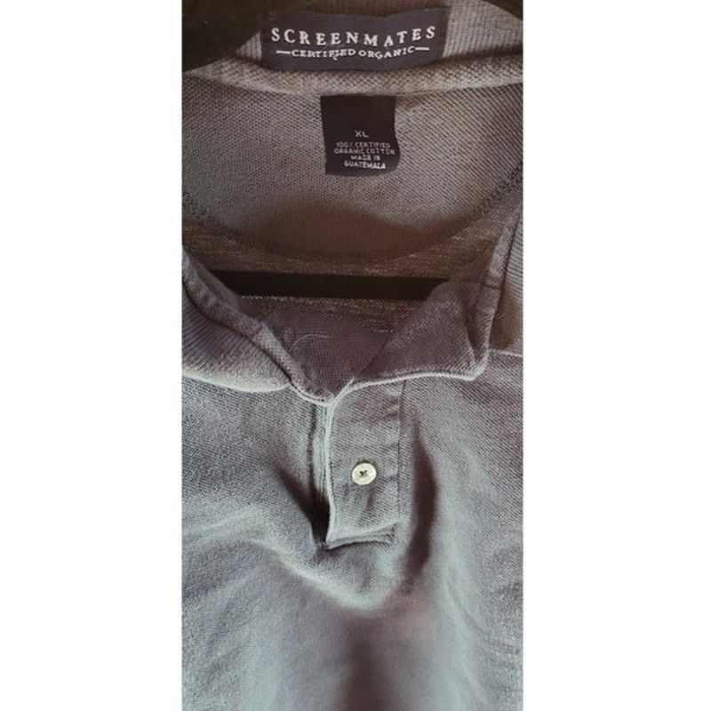 & Other Stories Screenmates Mens Grey Polo Shirt Cotton Short Sleeve Size XL Size US XL / EU 56 / 4 - 3 Thumbnail