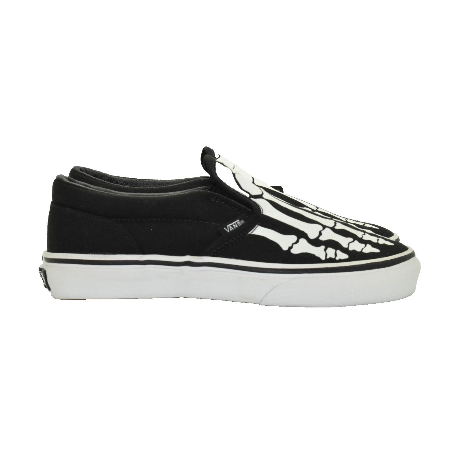 Vans NIB VANS Skeleton Feet Glow Bones Classic Kids Shoes Size 4 Size US 4 / IT 34 - 2 Thumbnail