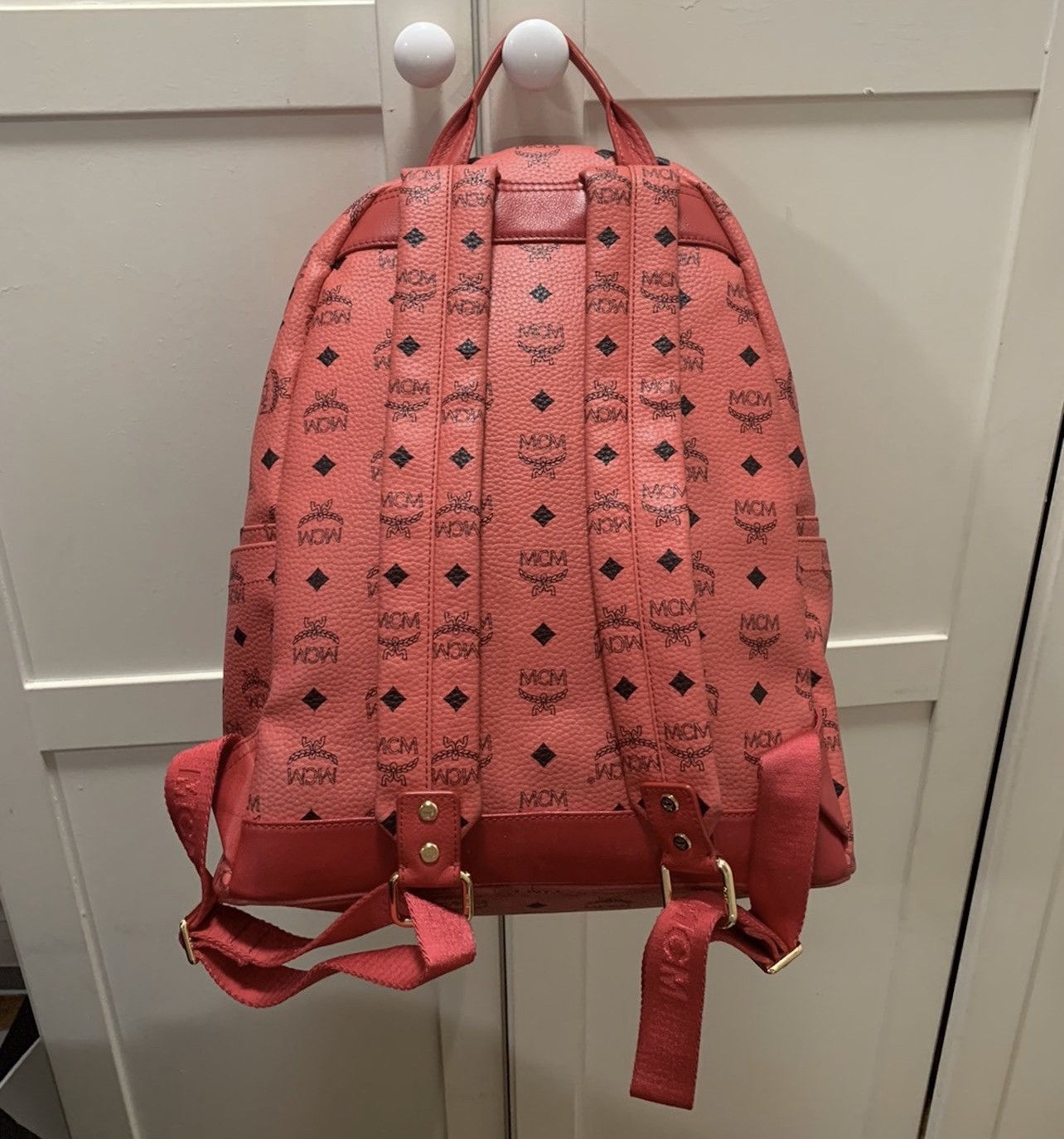 MCM MCM Stark Backpack 💒Pink💒 Size ONE SIZE - 3 Thumbnail