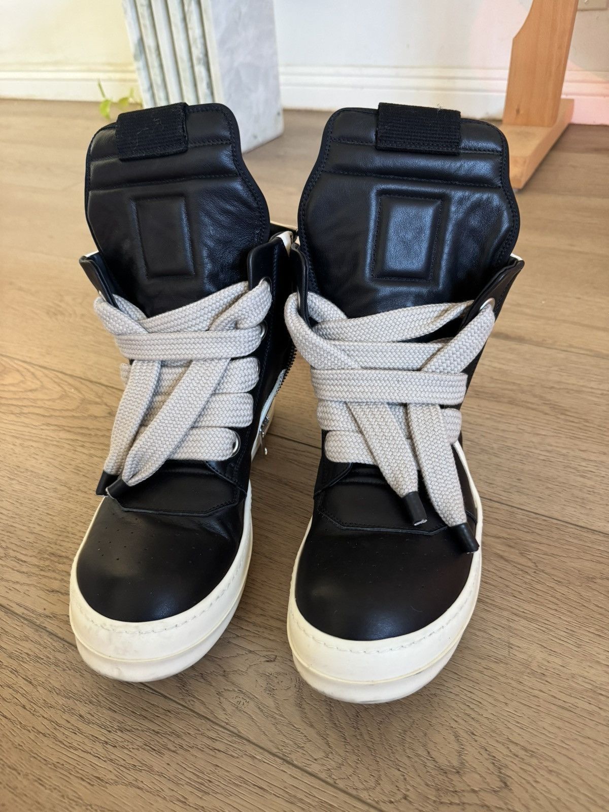 Rick Owens Jumbo Lace Geobaskets Size US 11 / EU 44 - 2 Thumbnail