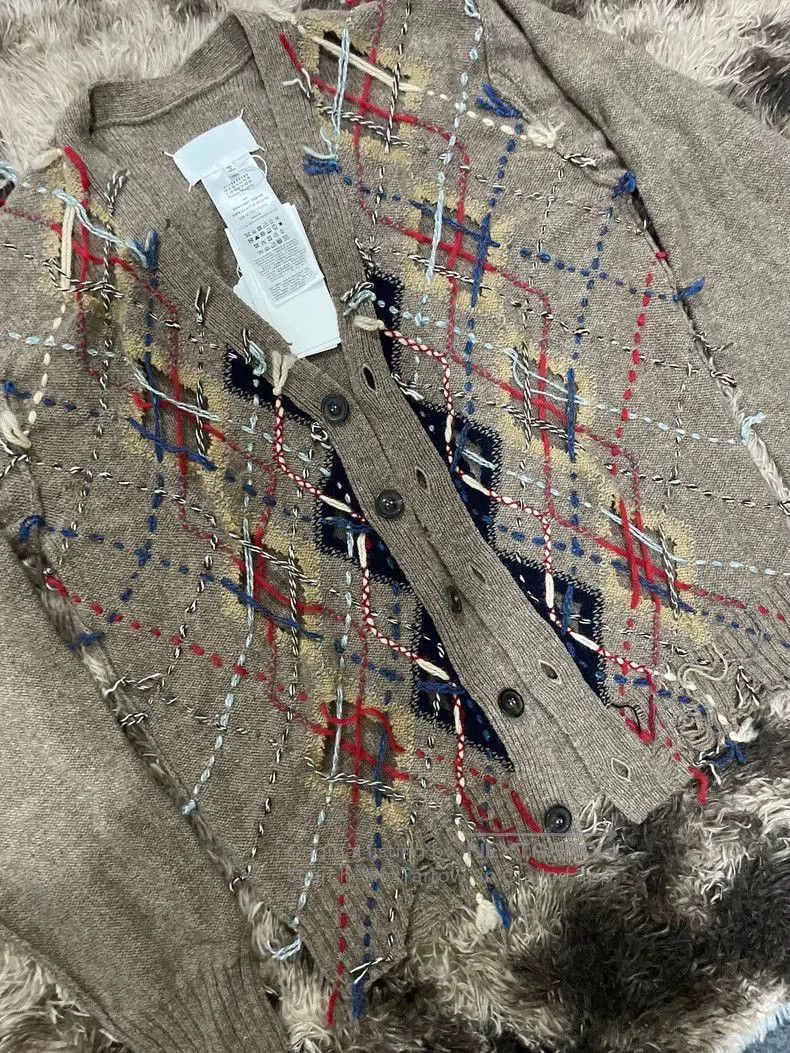 Other Maison Margiela Distressed Knit Cardigan. Size US M / EU 48-50 / 2 - 2 Thumbnail