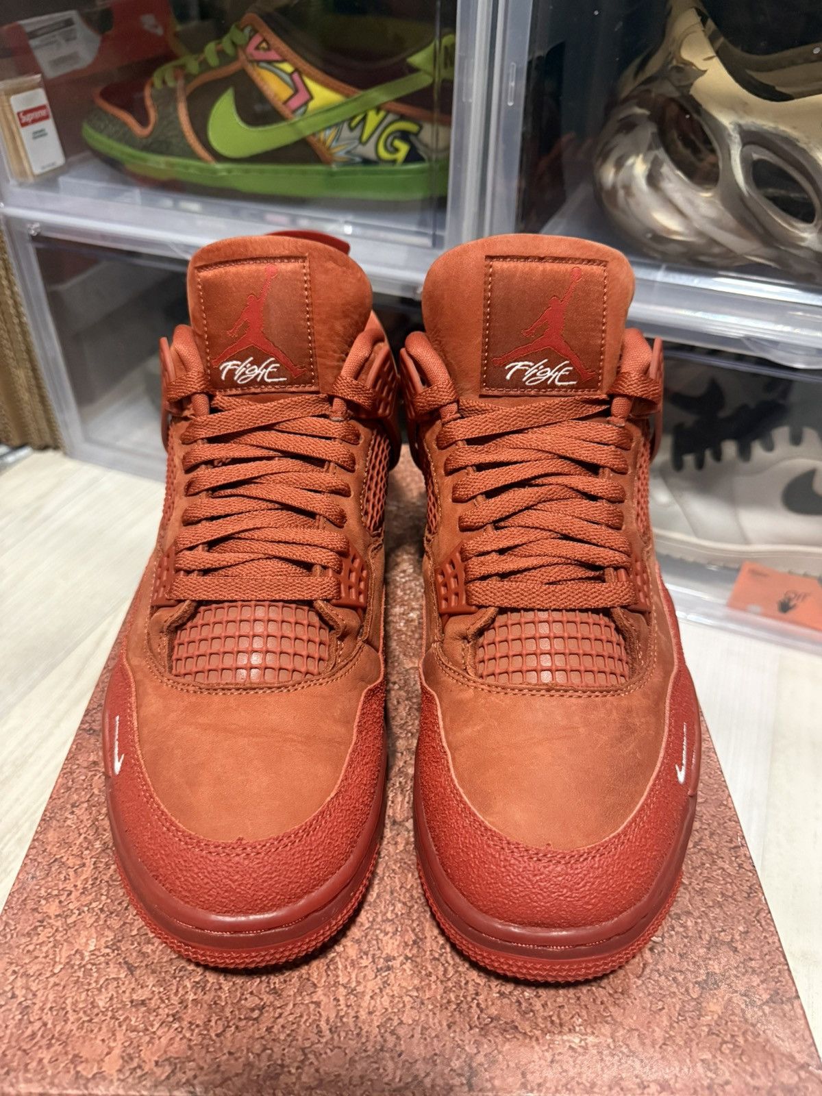 Jordan Brand Air Jordan 4 Retro OG SP Nigel Sylvester Brick By Brick Size US 11 / EU 44 - 4 Thumbnail