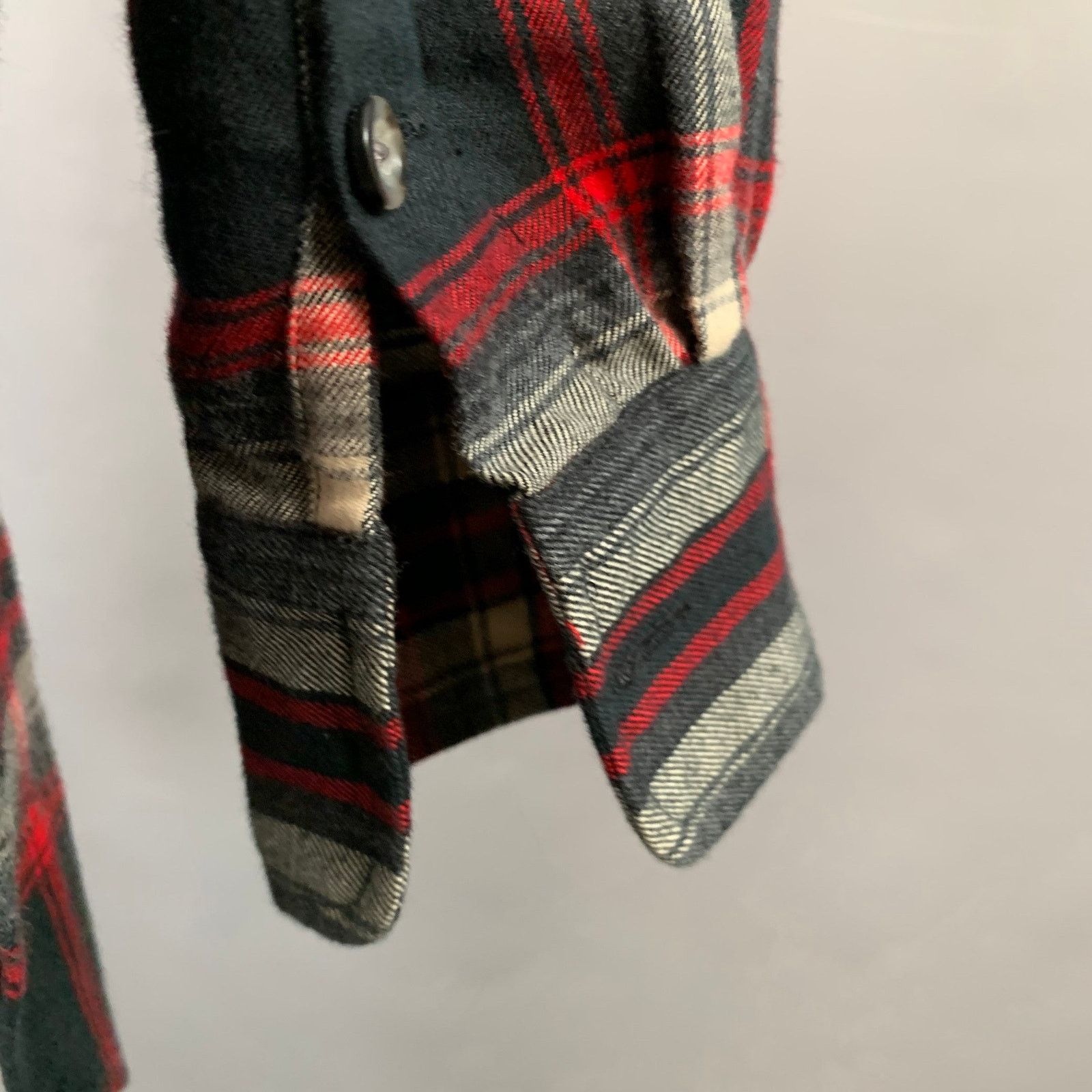 Ralph Lauren RALPH LAUREN Black Red White Cotton Plaid One Pocket Shirt Size XS / US 0-2 / IT 36-38 - 6 Thumbnail