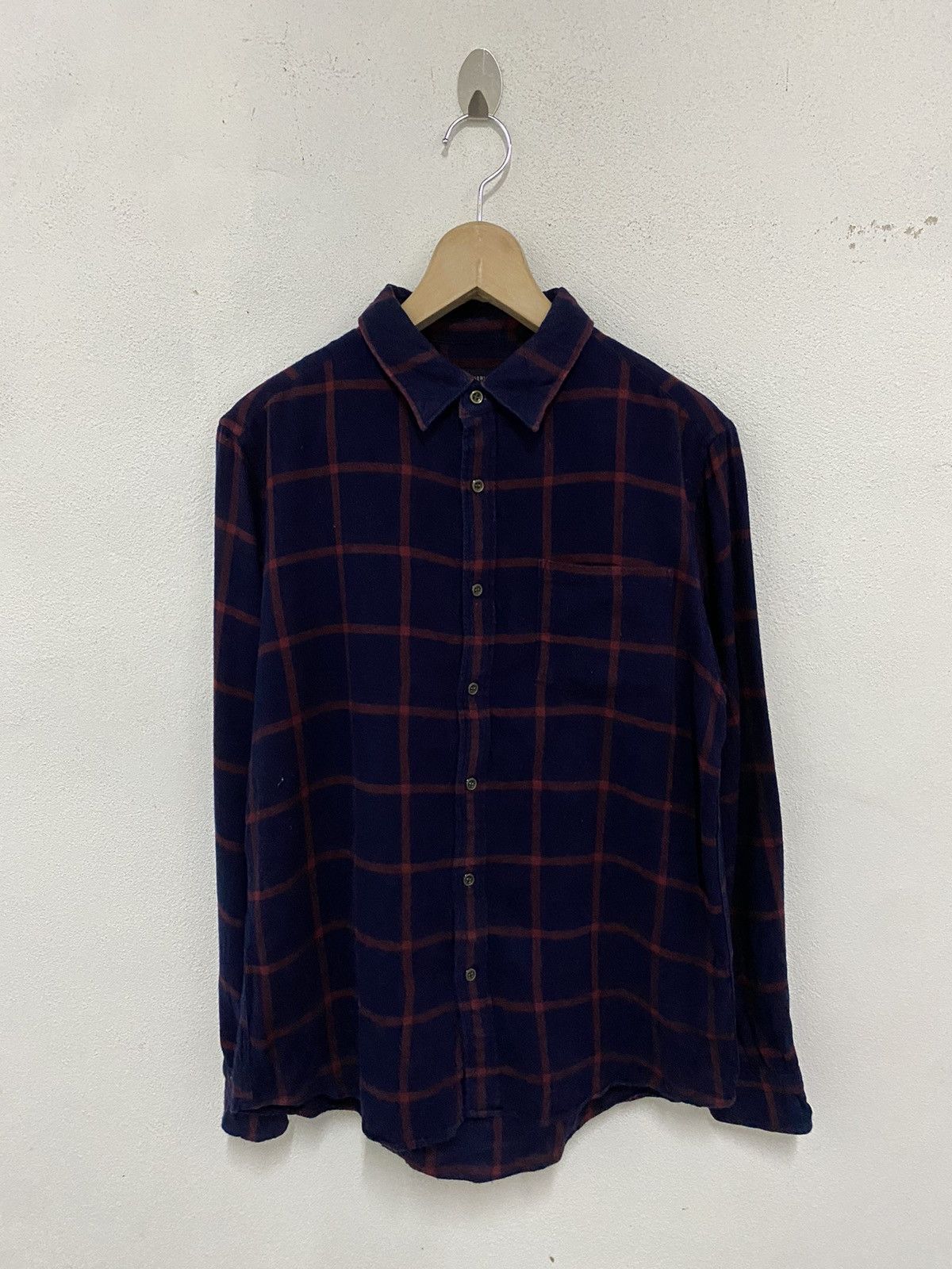 Japanese Brand × RAGEBLUE Rageblue Plaid Tartan Flannel shirt Size US M / EU 48-50 / 2 - 2 Thumbnail