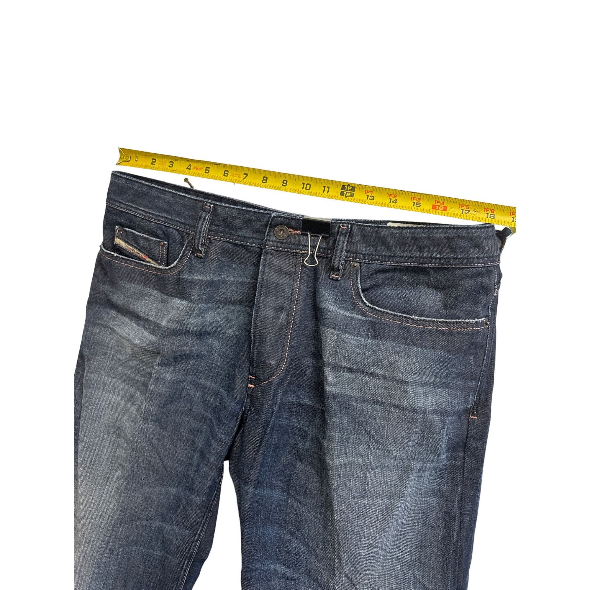Diesel Diesel Kurren Men’s Blue Pants/Jeans/Straight Leg Size36x32 Size US 36 / EU 52 - 3 Thumbnail