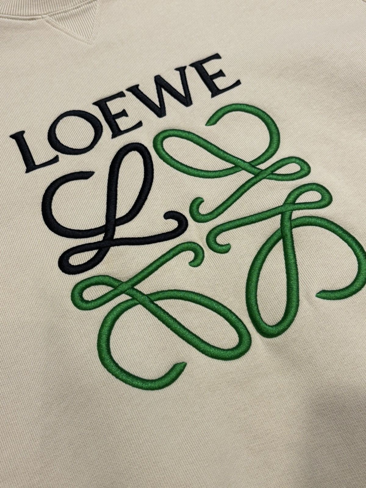Loewe Loewe Anagram Crewneck Creta Beige Size US M / EU 48-50 / 2 - 5 Thumbnail