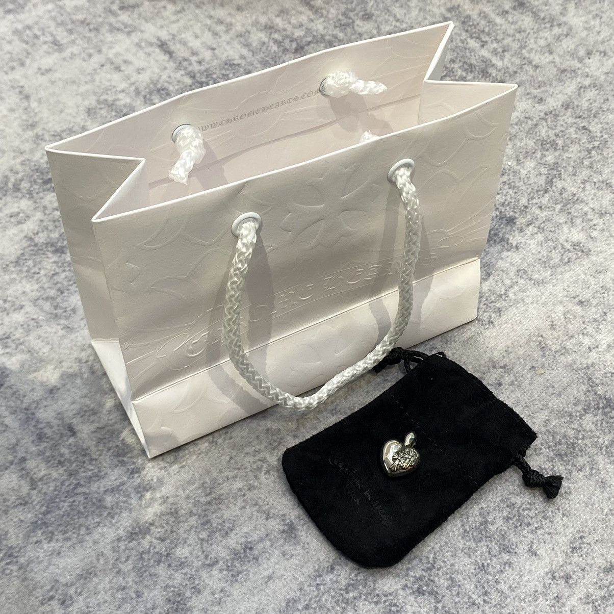 Chrome Hearts Chrome Hearts R.I.P Heart charm silver Size ONE SIZE - 2 Thumbnail