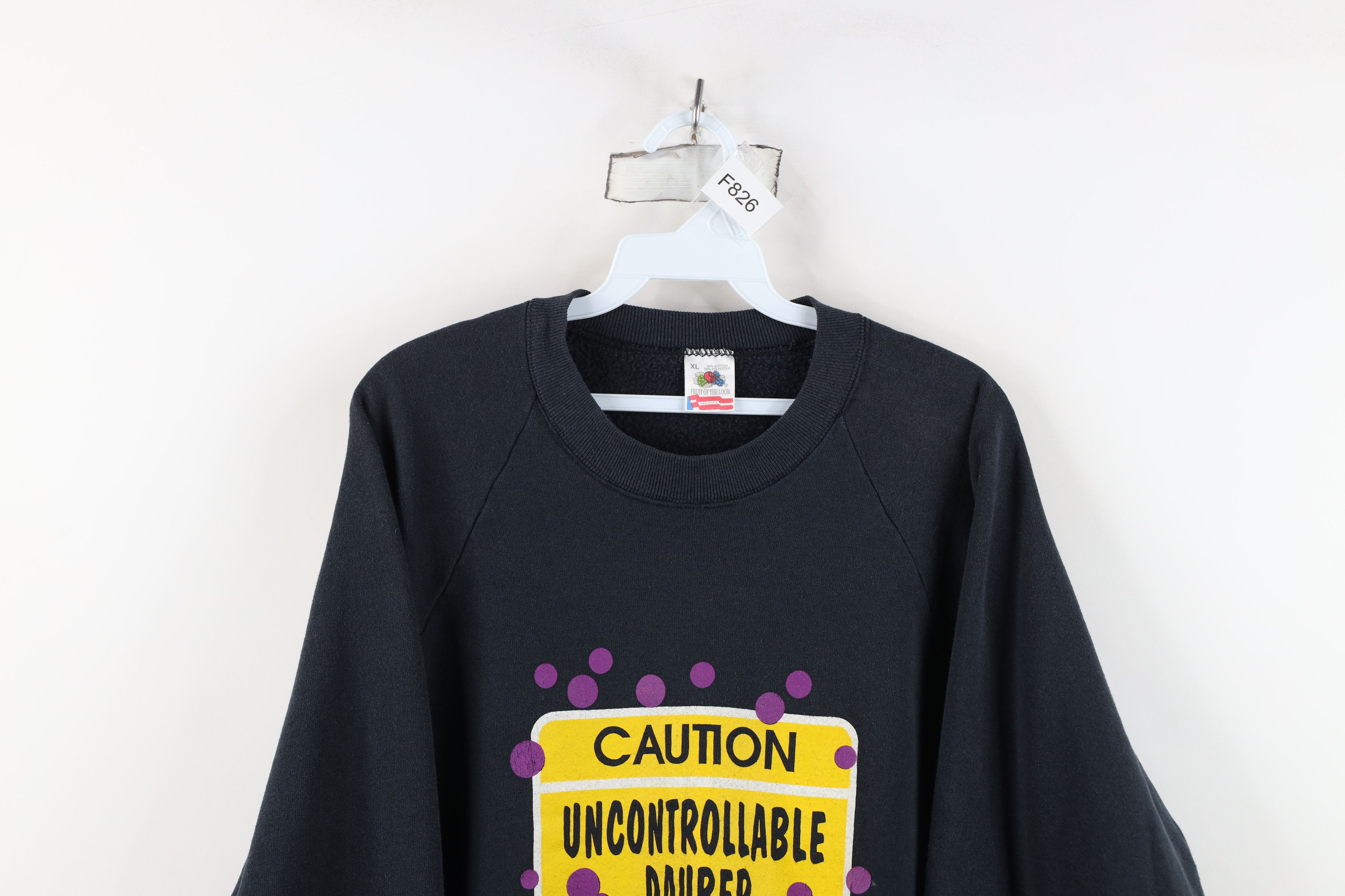 Vintage Vintage 90s Uncontrollable Dauber Bingo Sweatshirt USA Size XL / US 12-14 / IT 48-50 - 2 Thumbnail