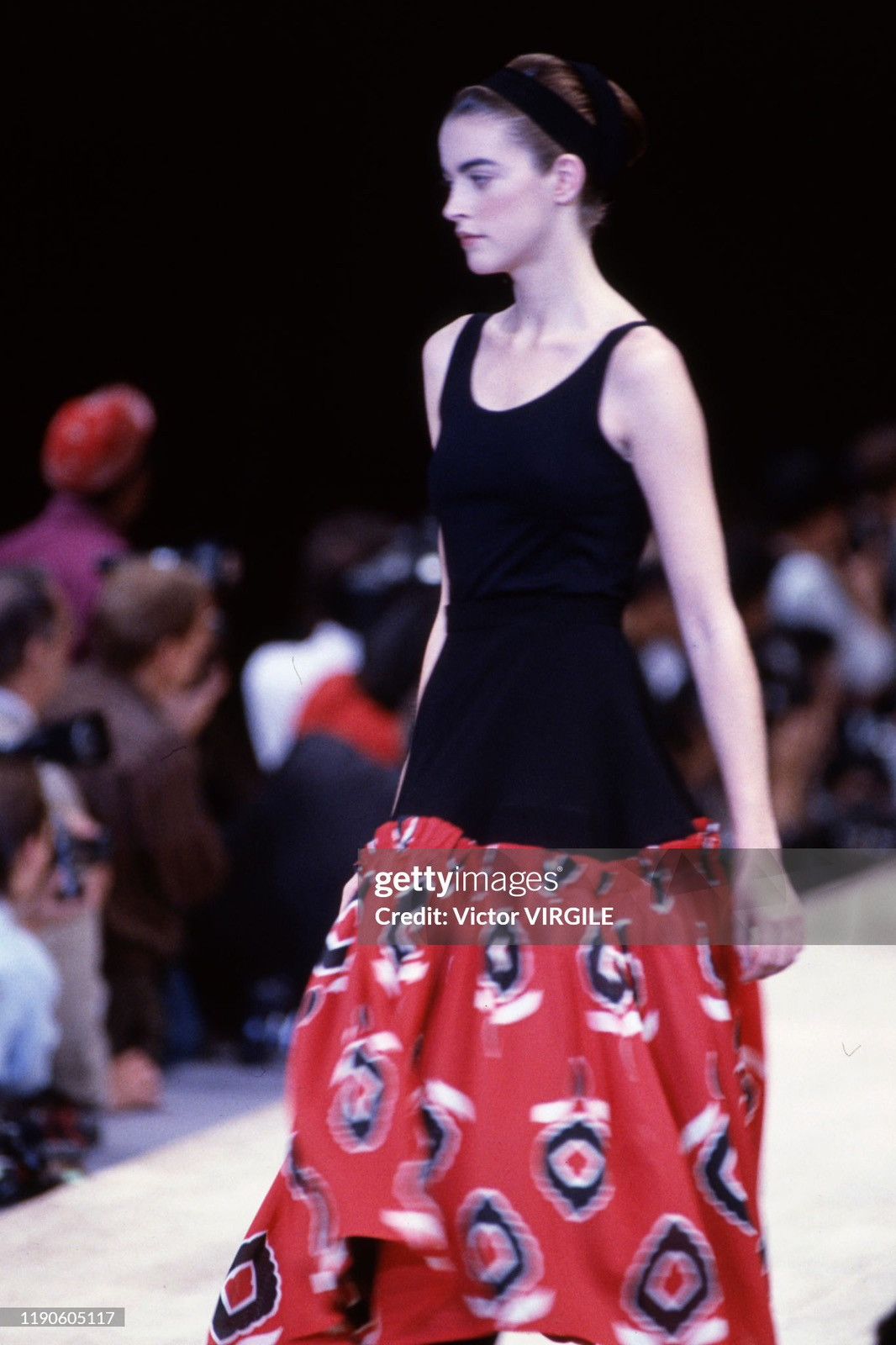 Yohji Yamamoto SS1990 Yohji Yamamoto Runway Ready To Wear Skirt Size 23" - 2 Thumbnail