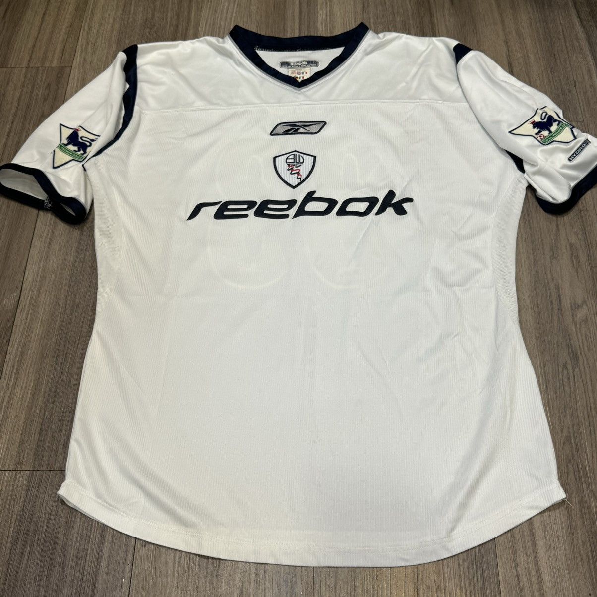 Reebok Bolton 02/03 home shirt #33 Hendry Size US XL / EU 56 / 4 - 1 Thumbnail