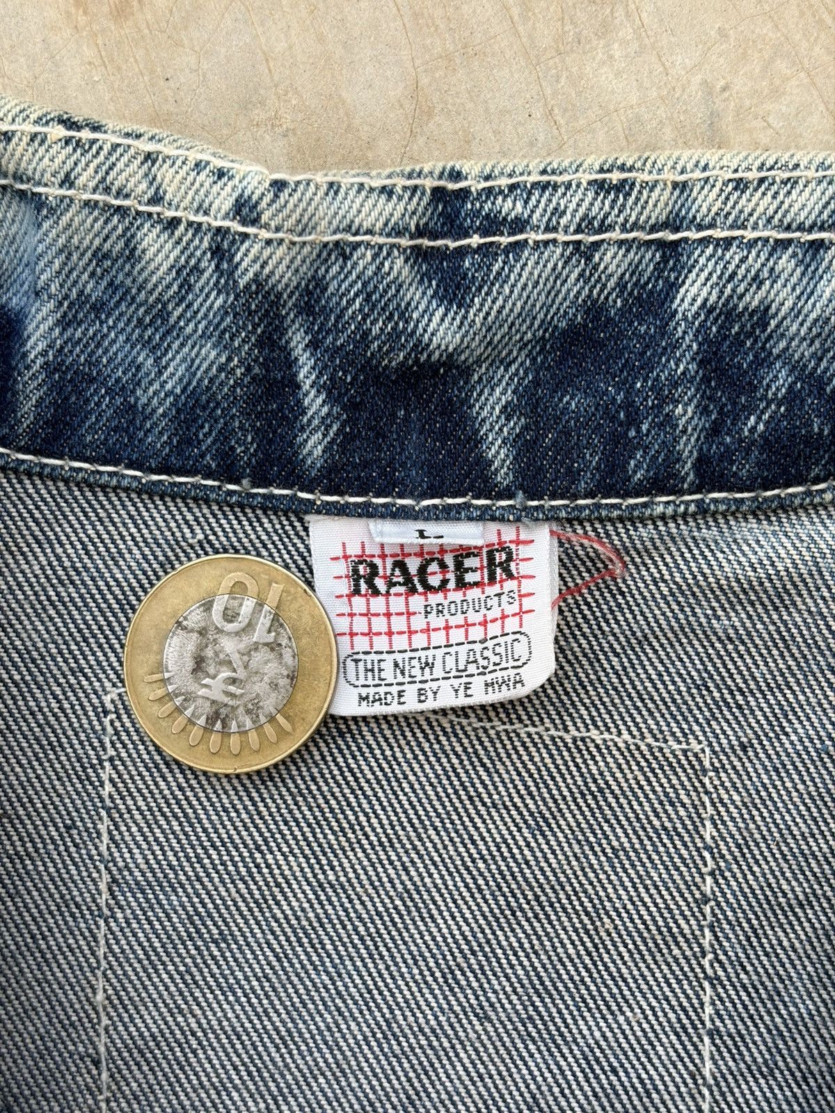 Hysteric Glamour Vintage 80s Hysteric Glamour Y2K Punk Denim Trucker Size US M / EU 48-50 / 2 - 8 Thumbnail