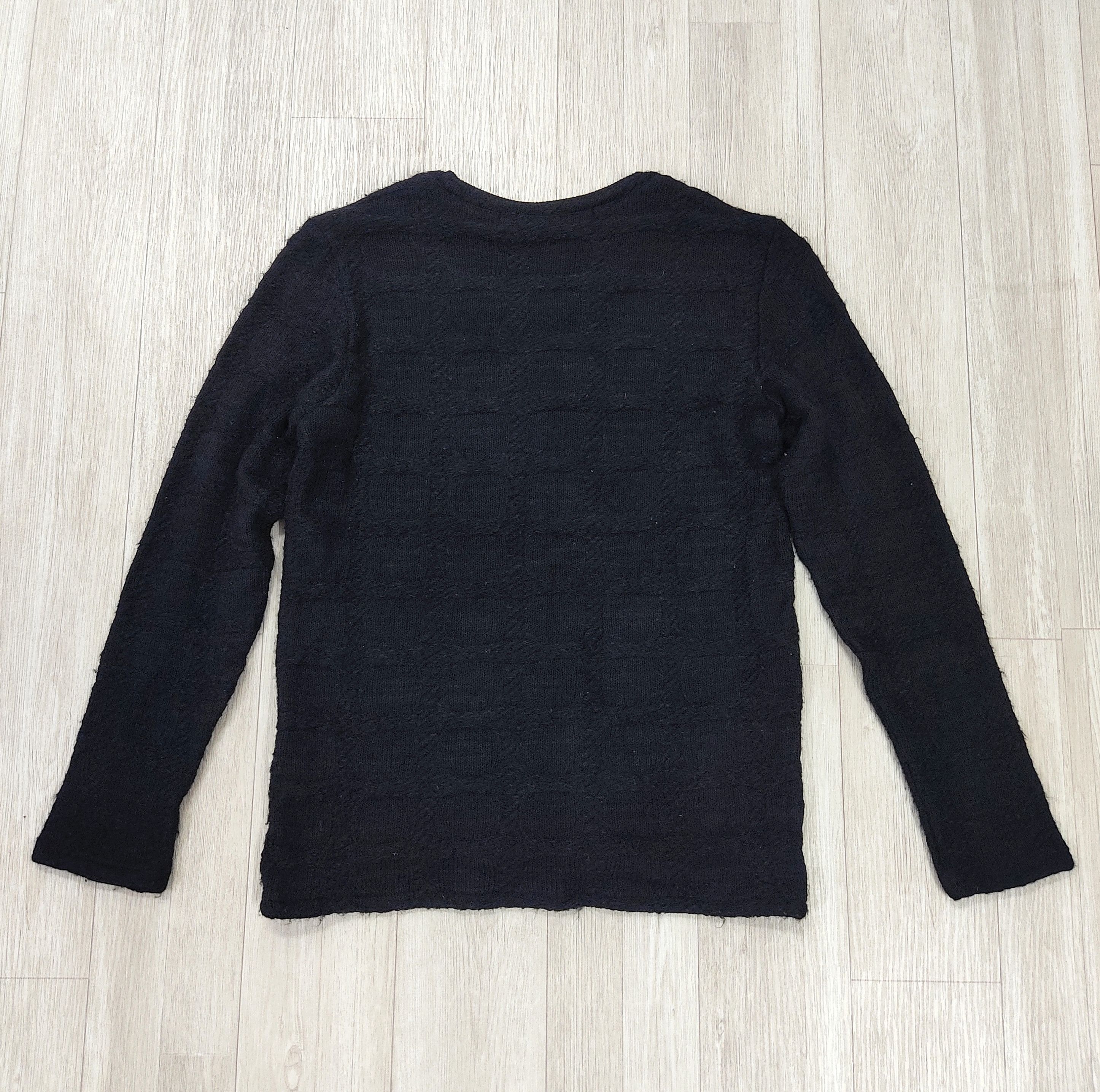 Beauty Beast SCHLÜSSEL Pitch Black Glam Gothic Pull Over Sweater Size US S / EU 44-46 / 1 - 12 Thumbnail