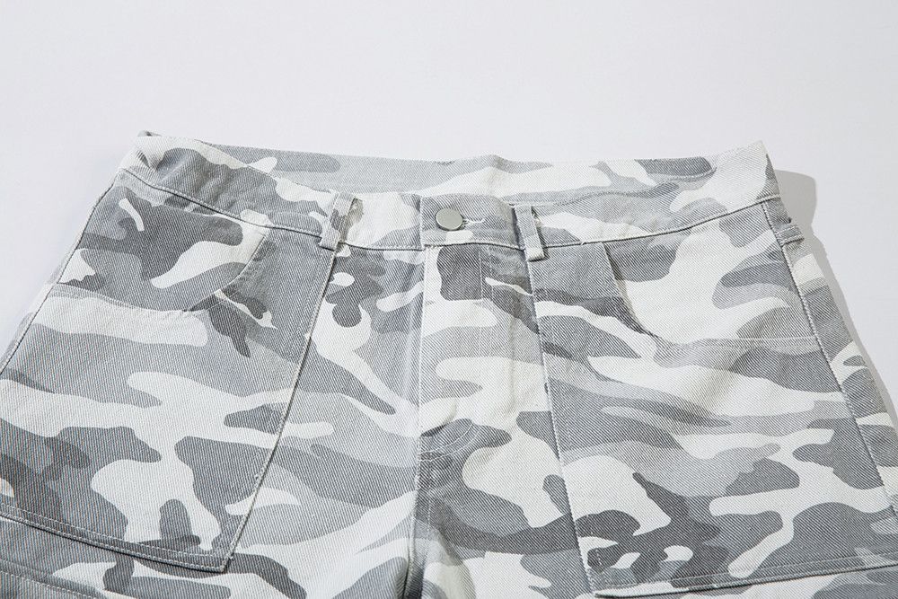 Japanese Brand × Jean High Street Multi Pocket Camouflage Baggy Size US 33 - 3 Thumbnail