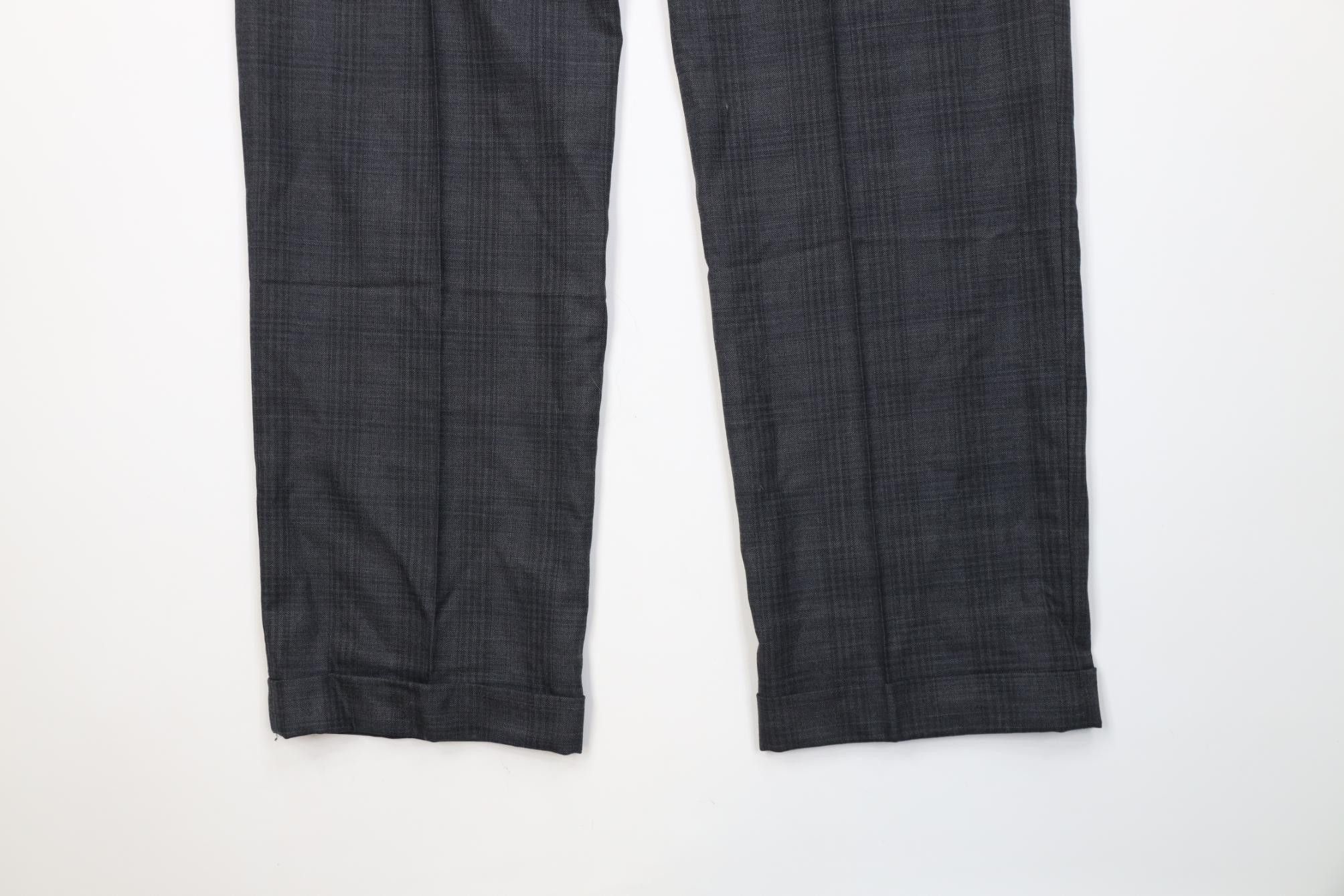 Vintage Vintage 90s Y2K Streetwear Chino Pants Trousers Gray Plaid Size US 36 / EU 52 - 13 Thumbnail