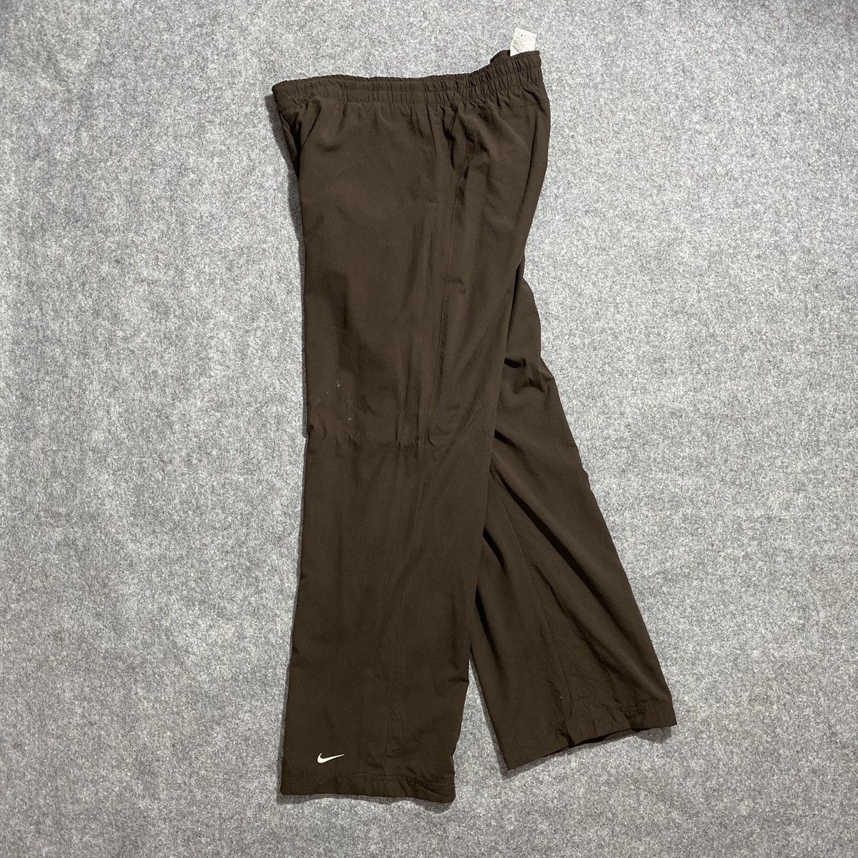 Nike × Vintage 2 item Nike Brown Pants Nylon 00s Swoosh Size US 36 / EU 52 - 5 Thumbnail