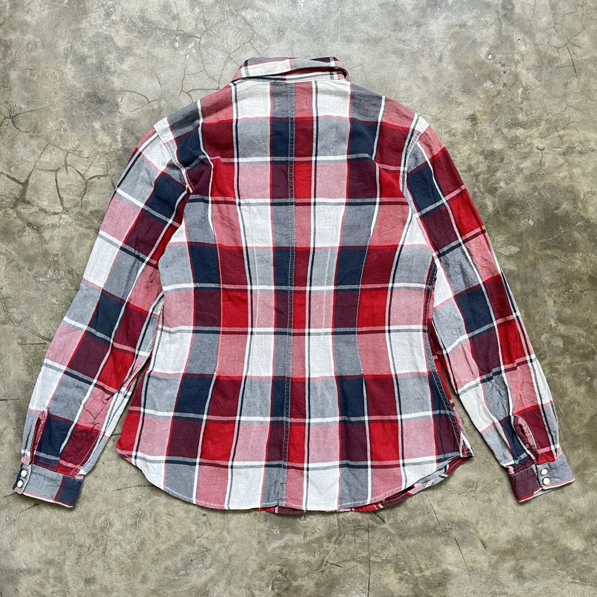 45rpm 45Rpm Flannel Stone Snap Button Flannel Long Sleeve Shirt Size US S / EU 44-46 / 1 - 2 Thumbnail