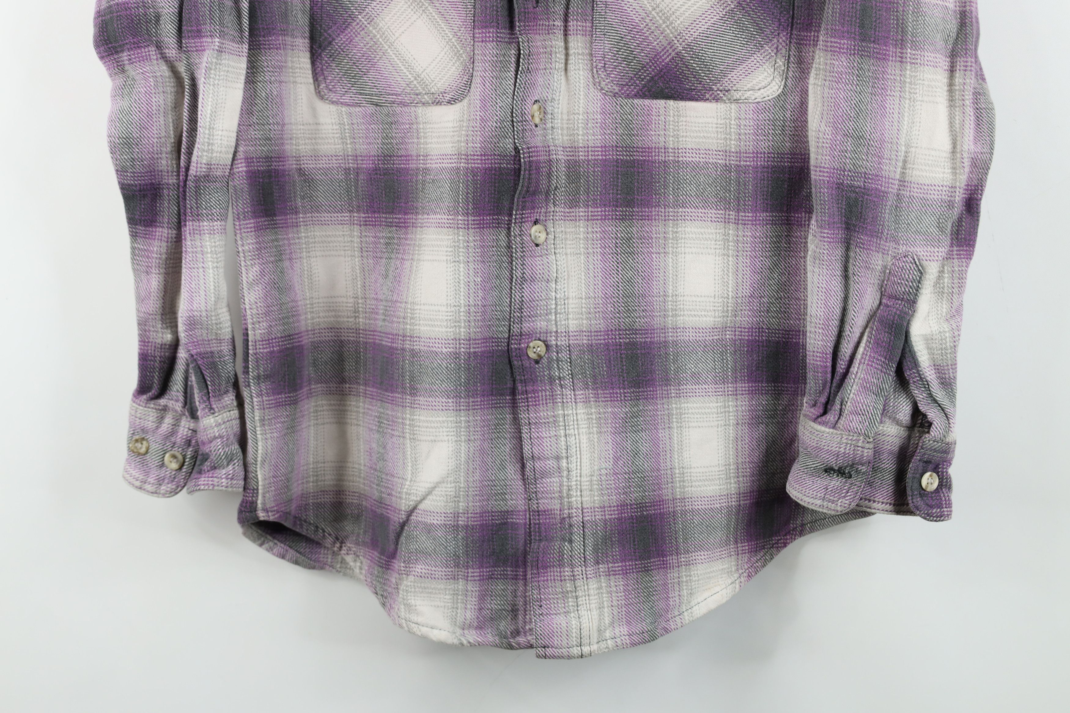Vintage Vintage 90s Streetwear Heavyweight Flannel Button Shirt Size US M / EU 48-50 / 2 - 3 Thumbnail